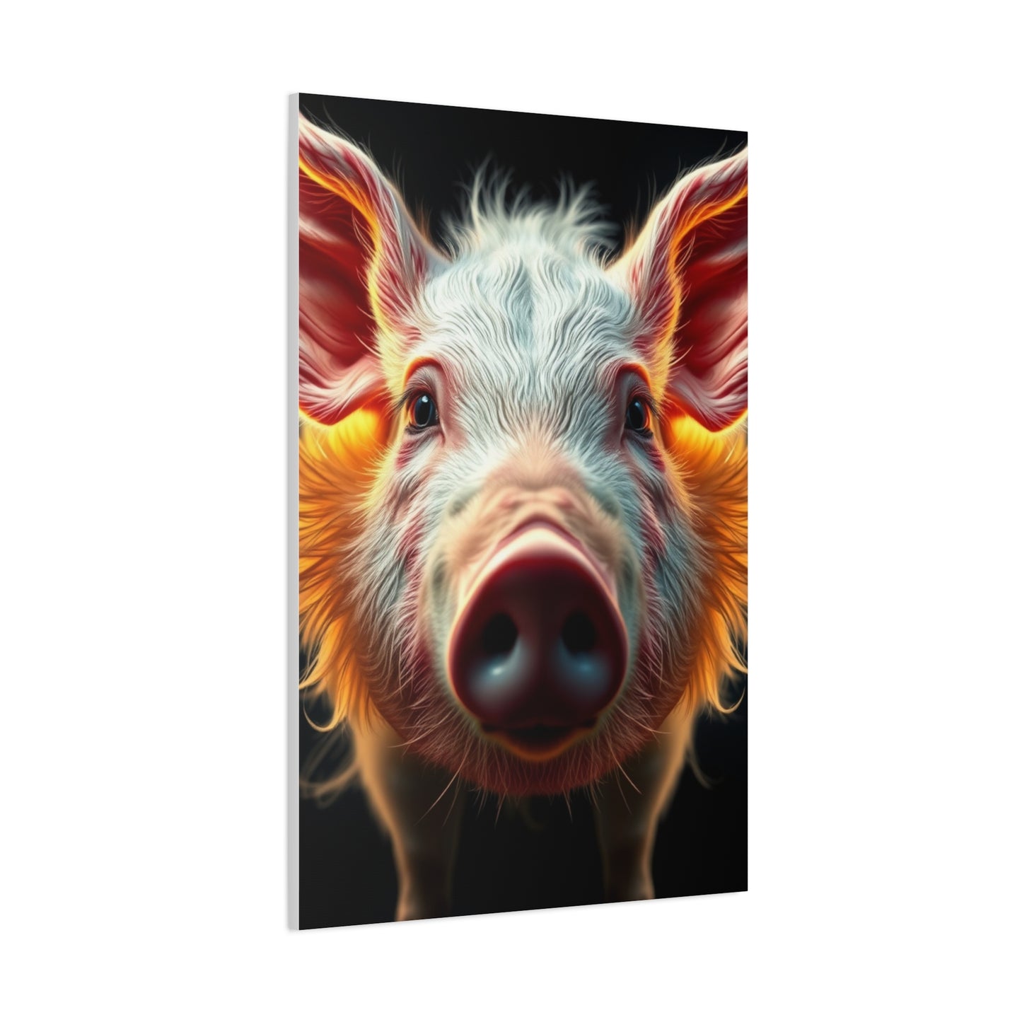 Supreme Pig Art Collection Wall Art & Canvas Print