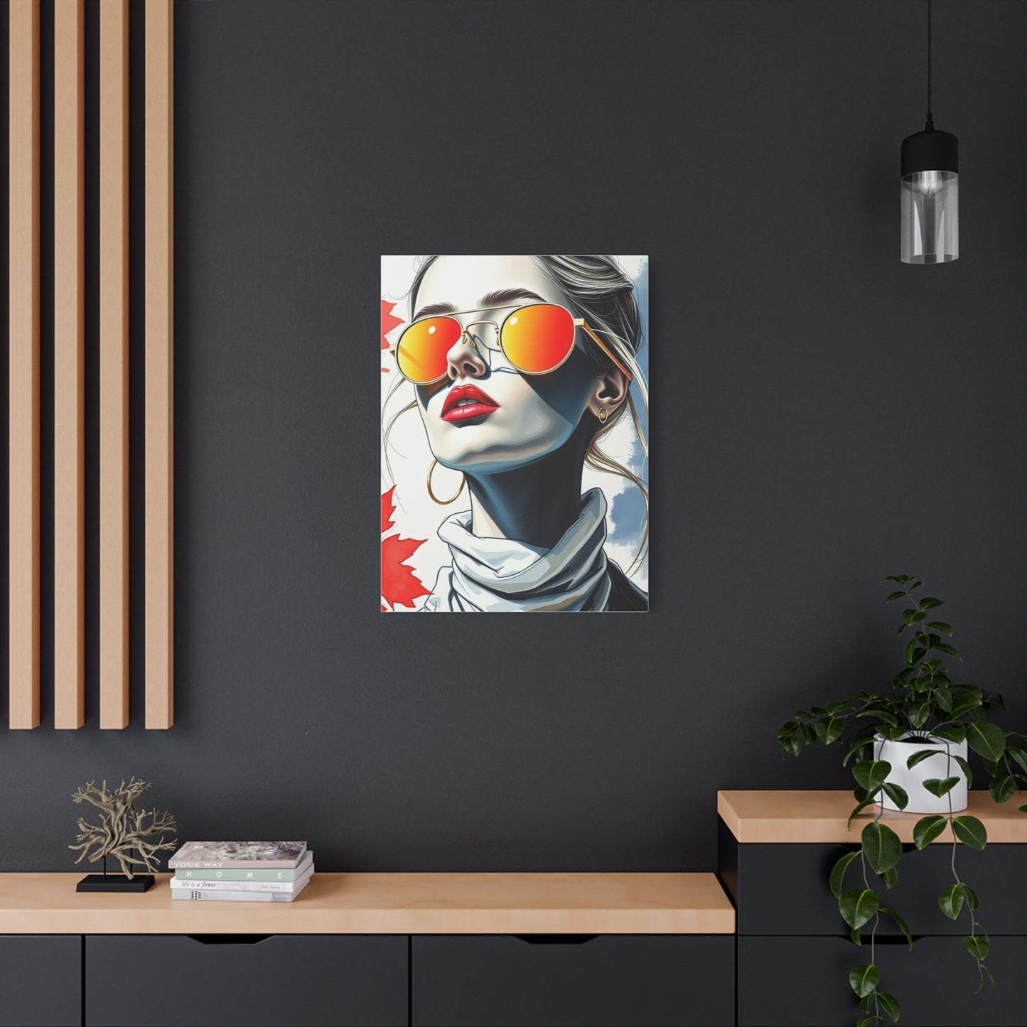 Elite Fashion Illustration & Drawings Art Vision Wall Art & Canvas Print