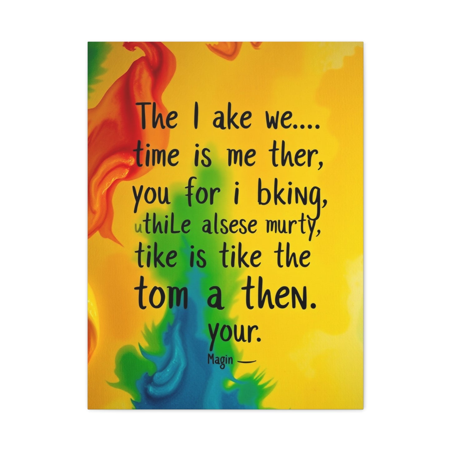 Elite Quotes and Saying Wall Art Vision Wall Art & Canvas Print