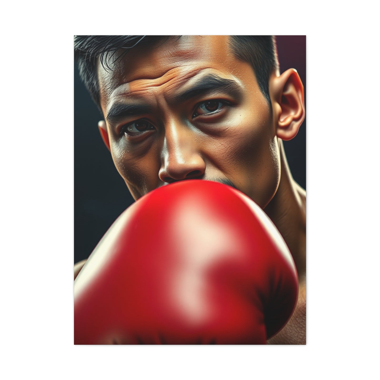 Vision Boxing Art Art Wall Art & Canvas Print