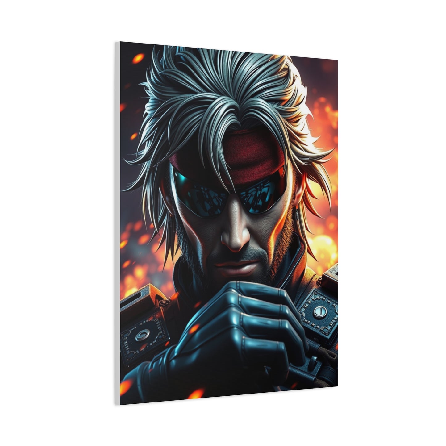 Masterpiece Metal Gear Solid Art Vision Wall Art & Canvas Print