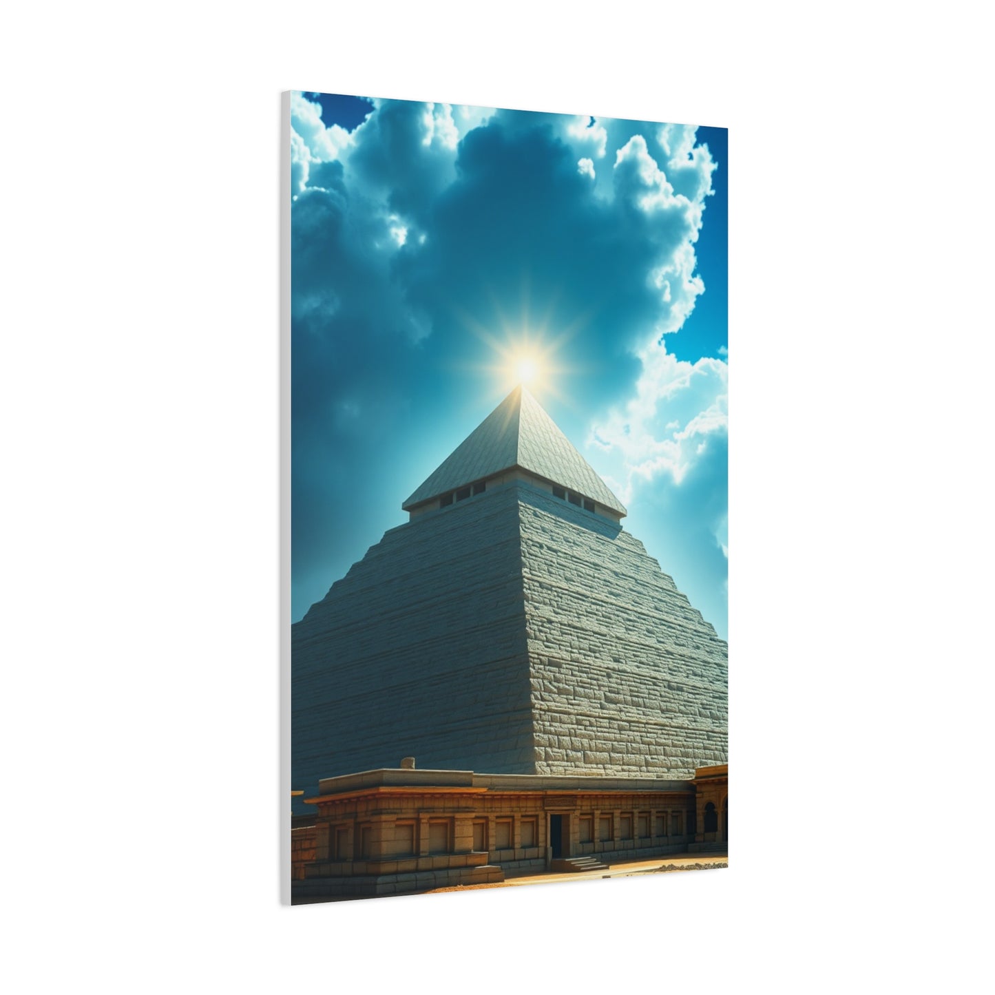Masterpiece Pyramid Art Vision Wall Art & Canvas Print