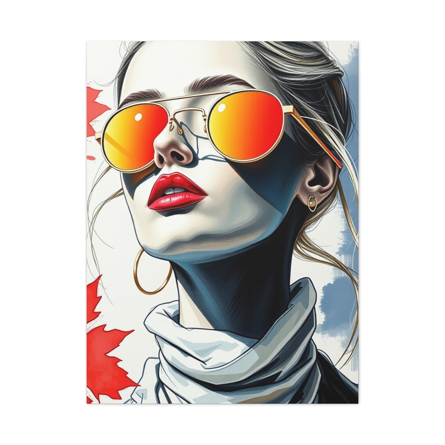 Elite Fashion Illustration & Drawings Art Vision Wall Art & Canvas Print