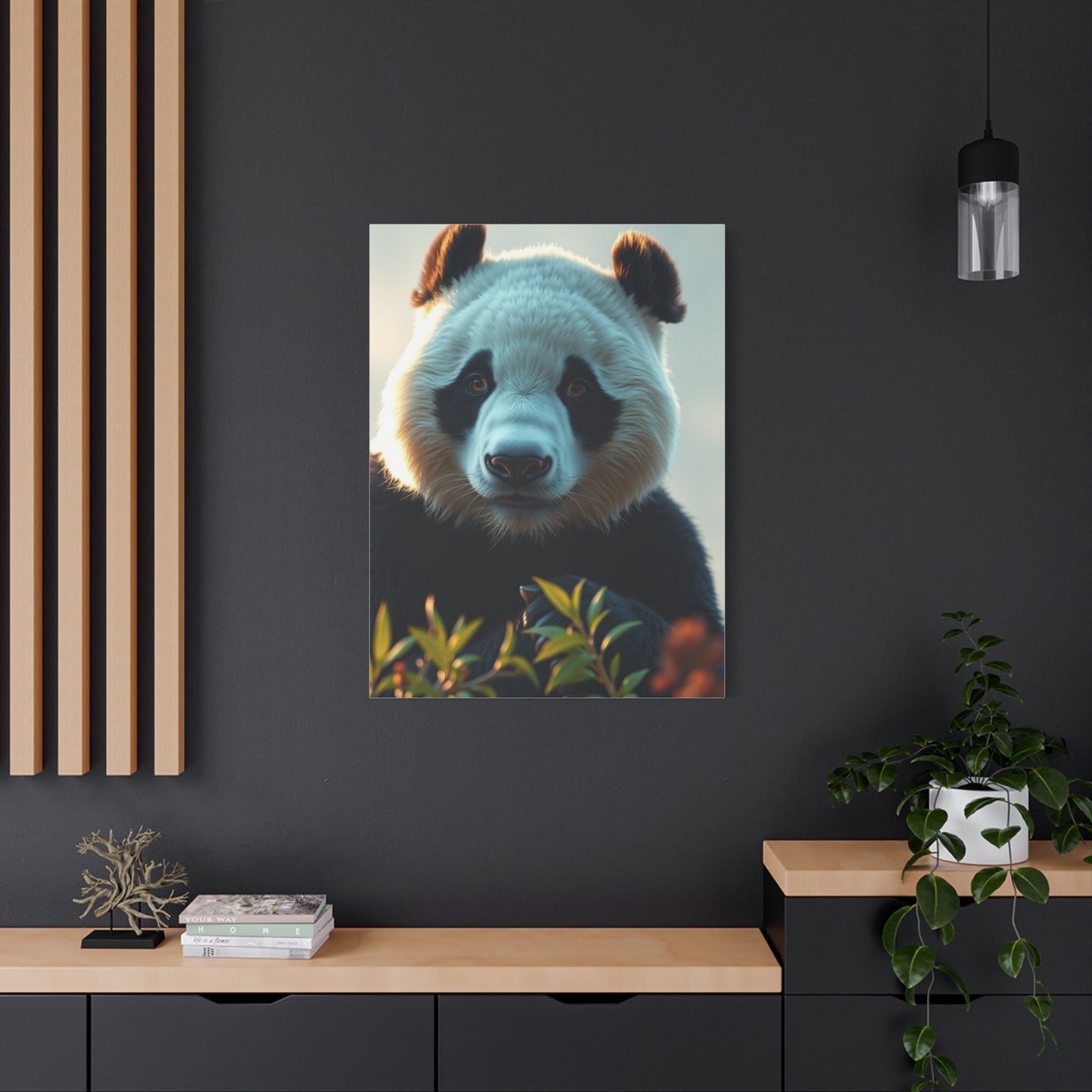 Masterpiece Panda Art Vision Wall Art & Canvas Print