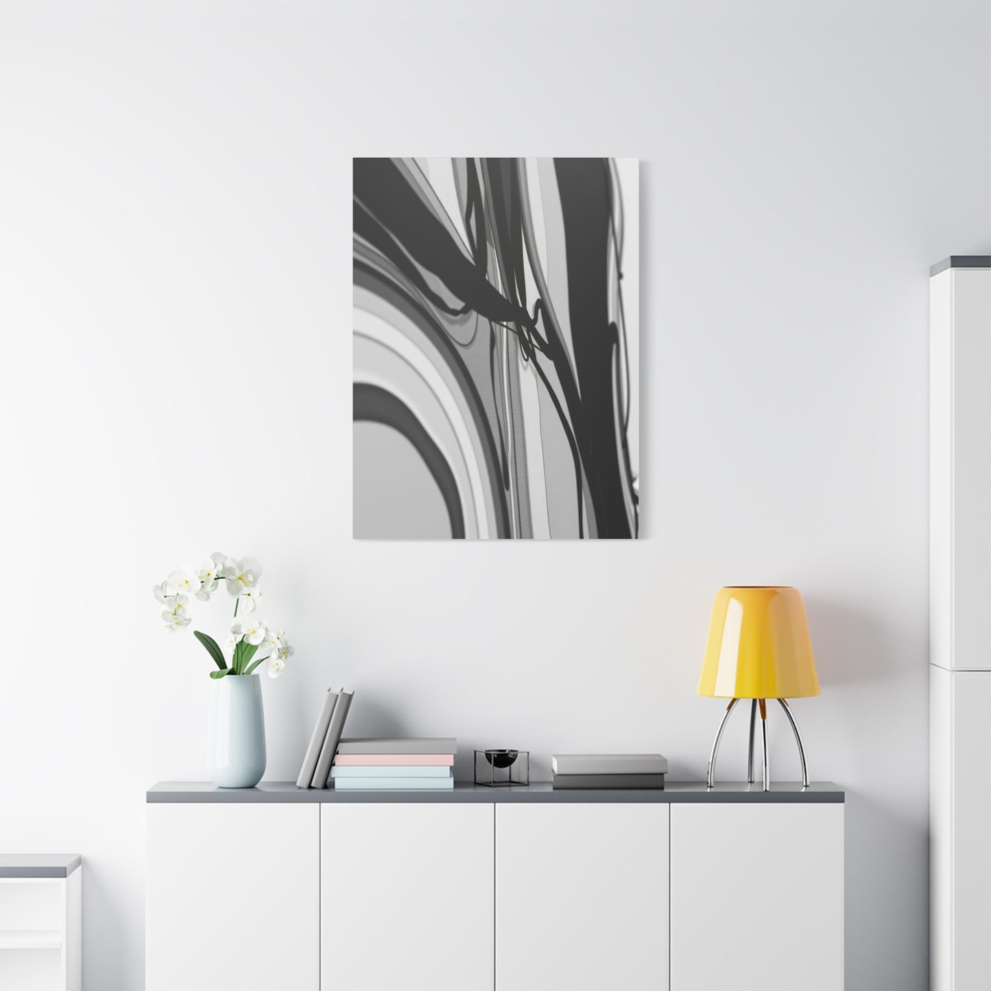 Supreme Black and White Abstract Art Collection Wall Art & Canvas Print