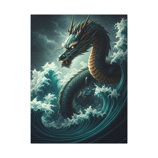 Ocean Dragon Wall Art & Canvas Prints
