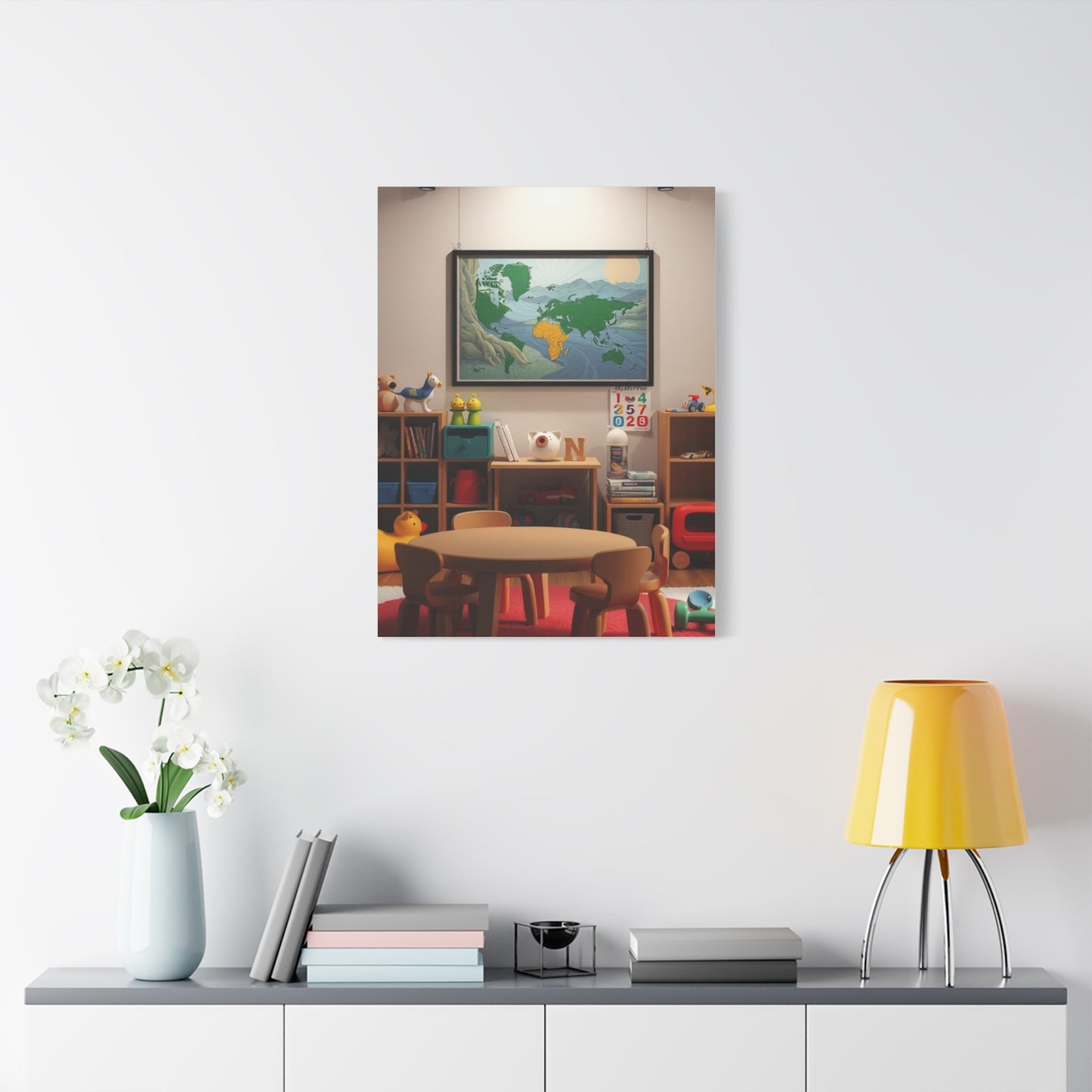 Elite Kids Playroom Art Vision Wall Art & Canvas Print