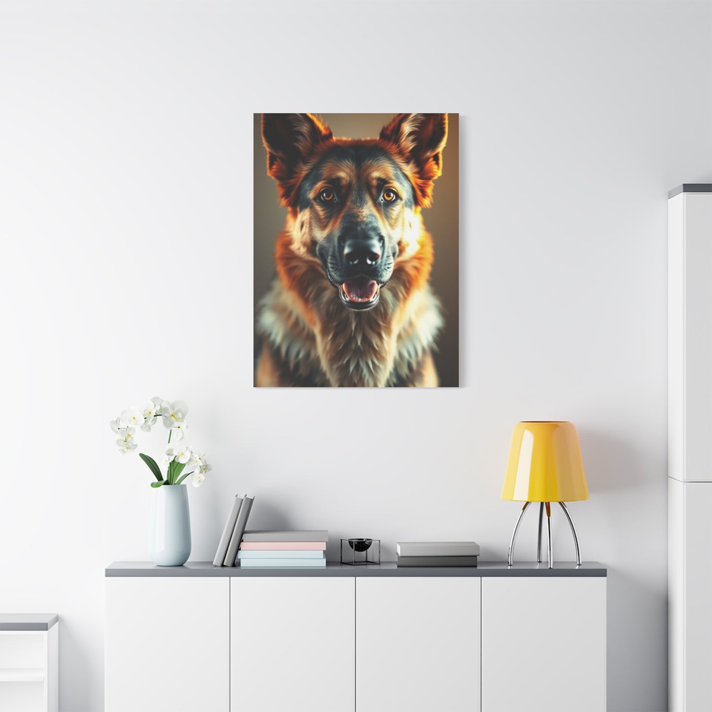 Supreme German Shepherd Art Collection Wall Art & Canvas Print