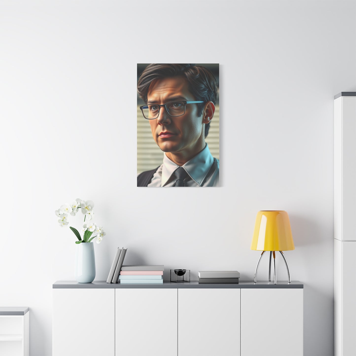 Elite The Office Character Art Vision Wall Art & Canvas Print