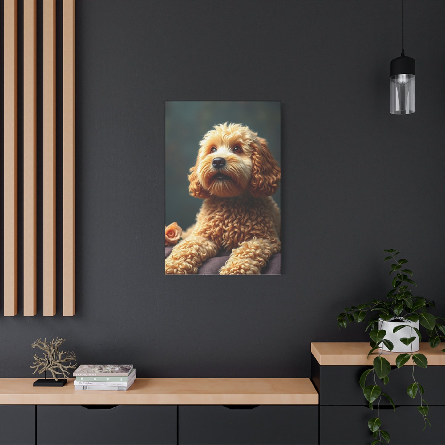 Masterpiece Golden Doodle Art Vision Wall Art & Canvas Print