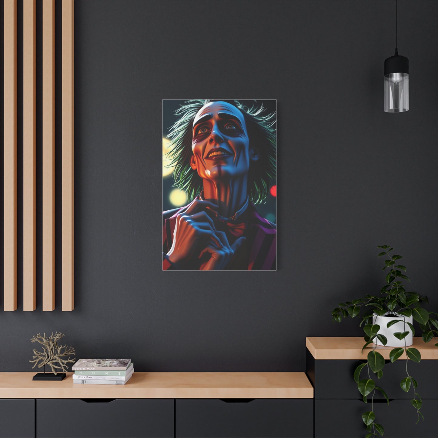 Supreme Beetlejuice (Film Series) Characters Art Collection Wall Art & Canvas Print