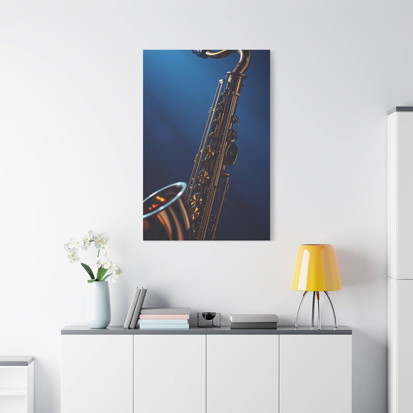 Saxophone Art Refined Canvas Wall Art & Canvas Print