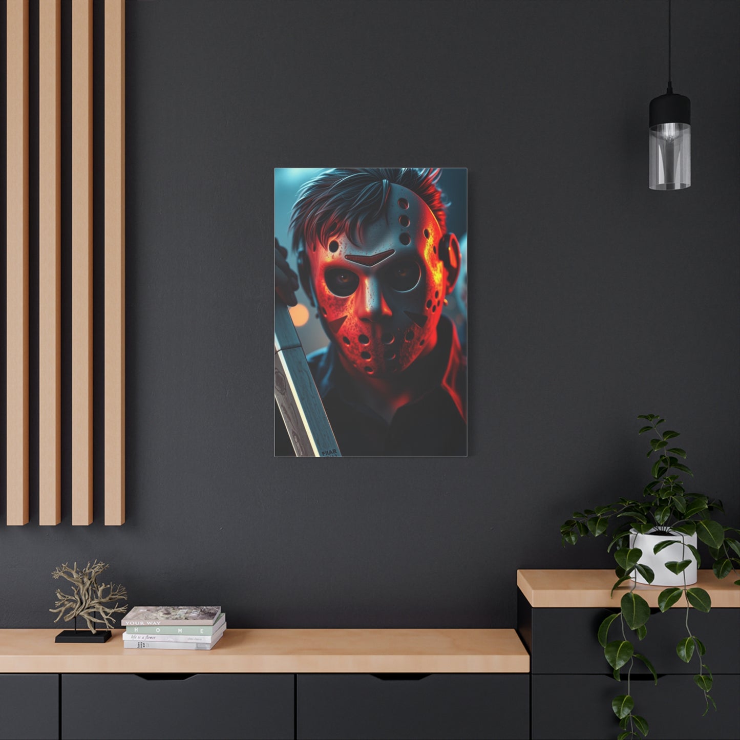 Friday The 13th Characters Art Refined Canvas Wall Art & Canvas Print