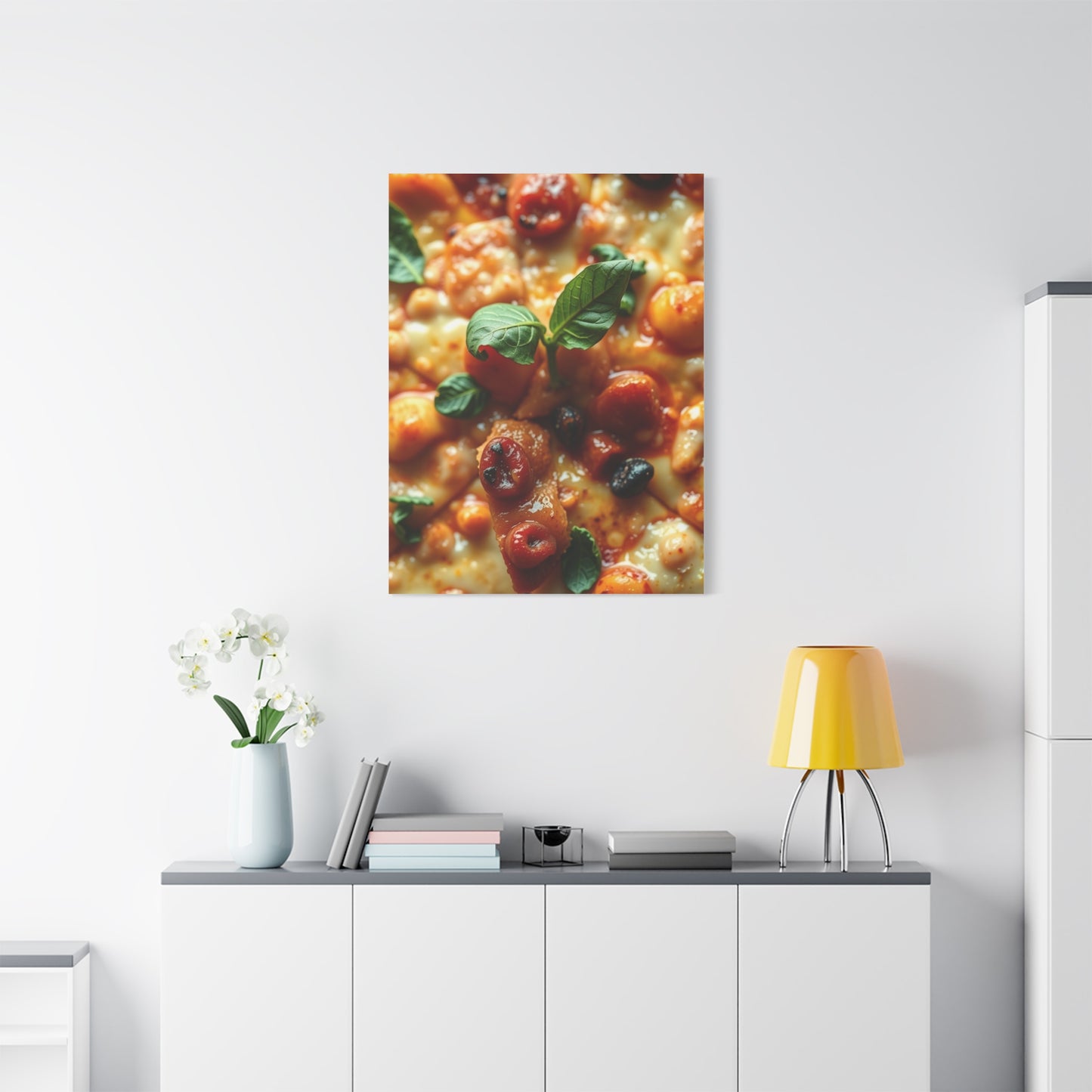 Pizza Art Refined Canvas Wall Art & Canvas Print