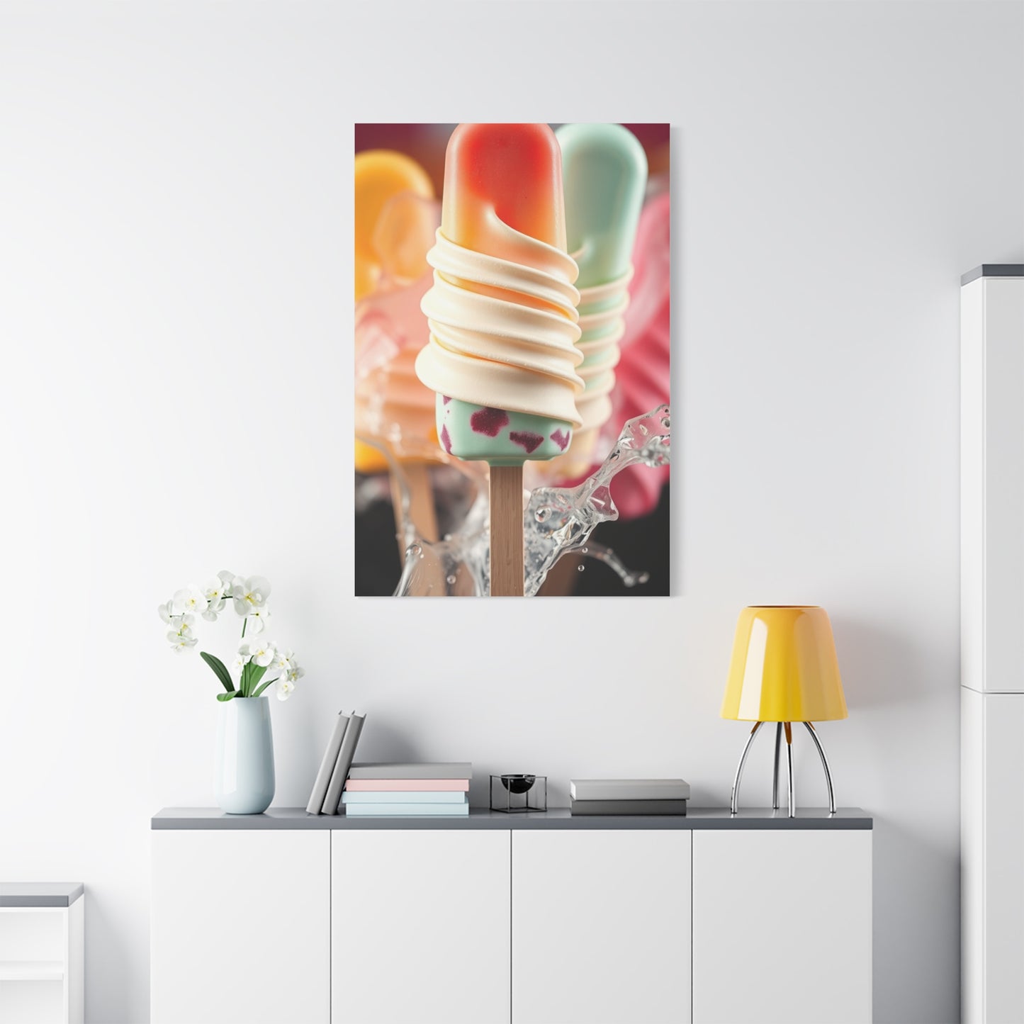 Masterpiece Ice Cream & Popsicle Art Vision Wall Art & Canvas Print