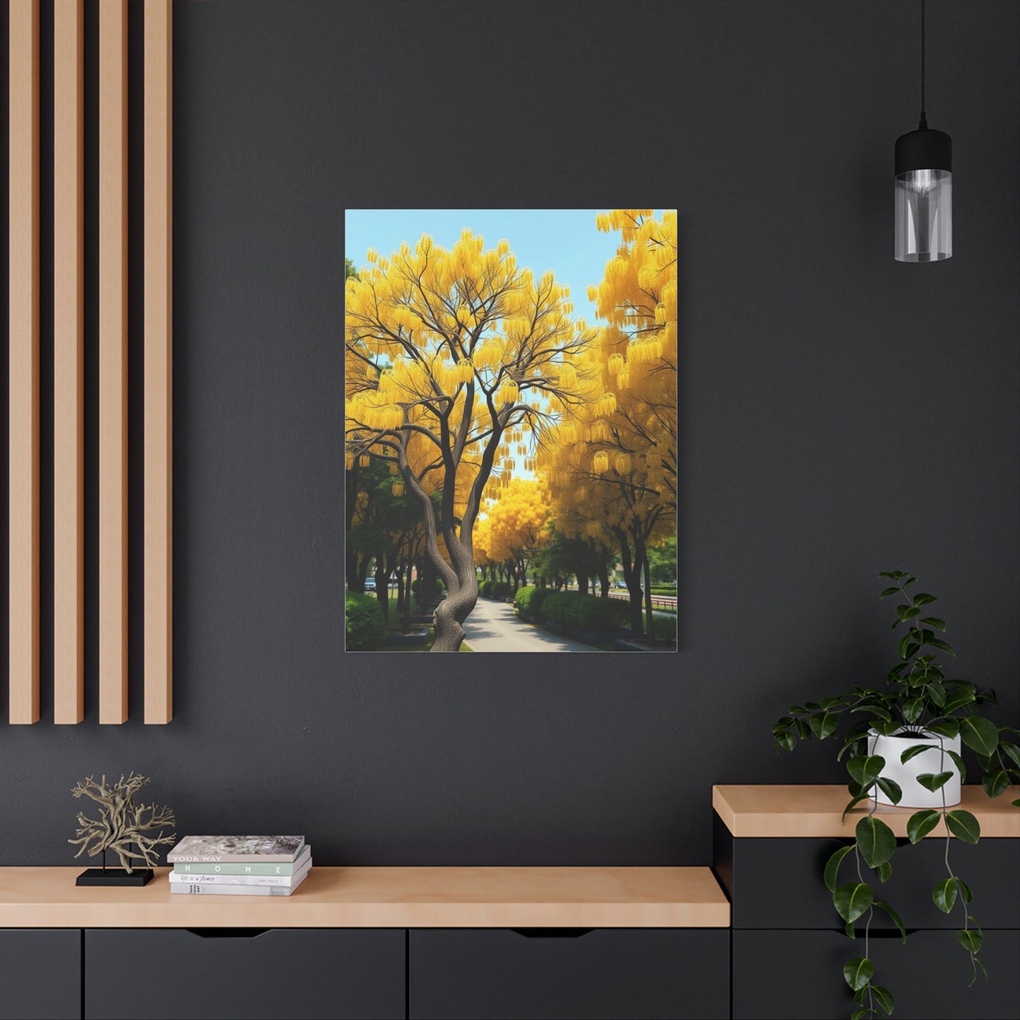 Ginkgo Tree Art Luxury Canvas Wall Art & Canvas Print