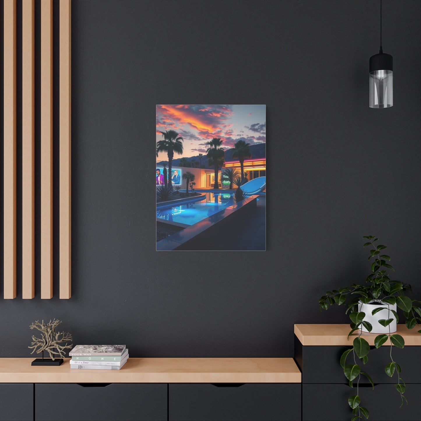 Masterpiece Palm Springs Art Vision Wall Art & Canvas Print