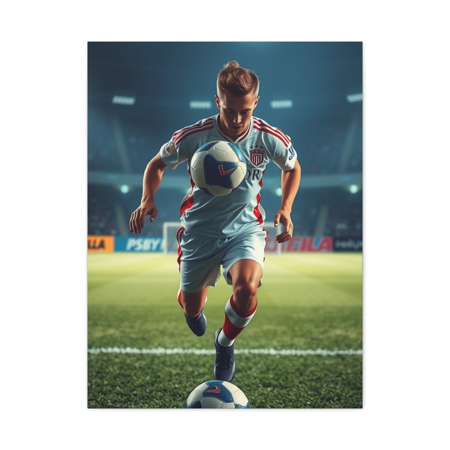 Masterpiece Soccer Art Vision Wall Art & Canvas Print