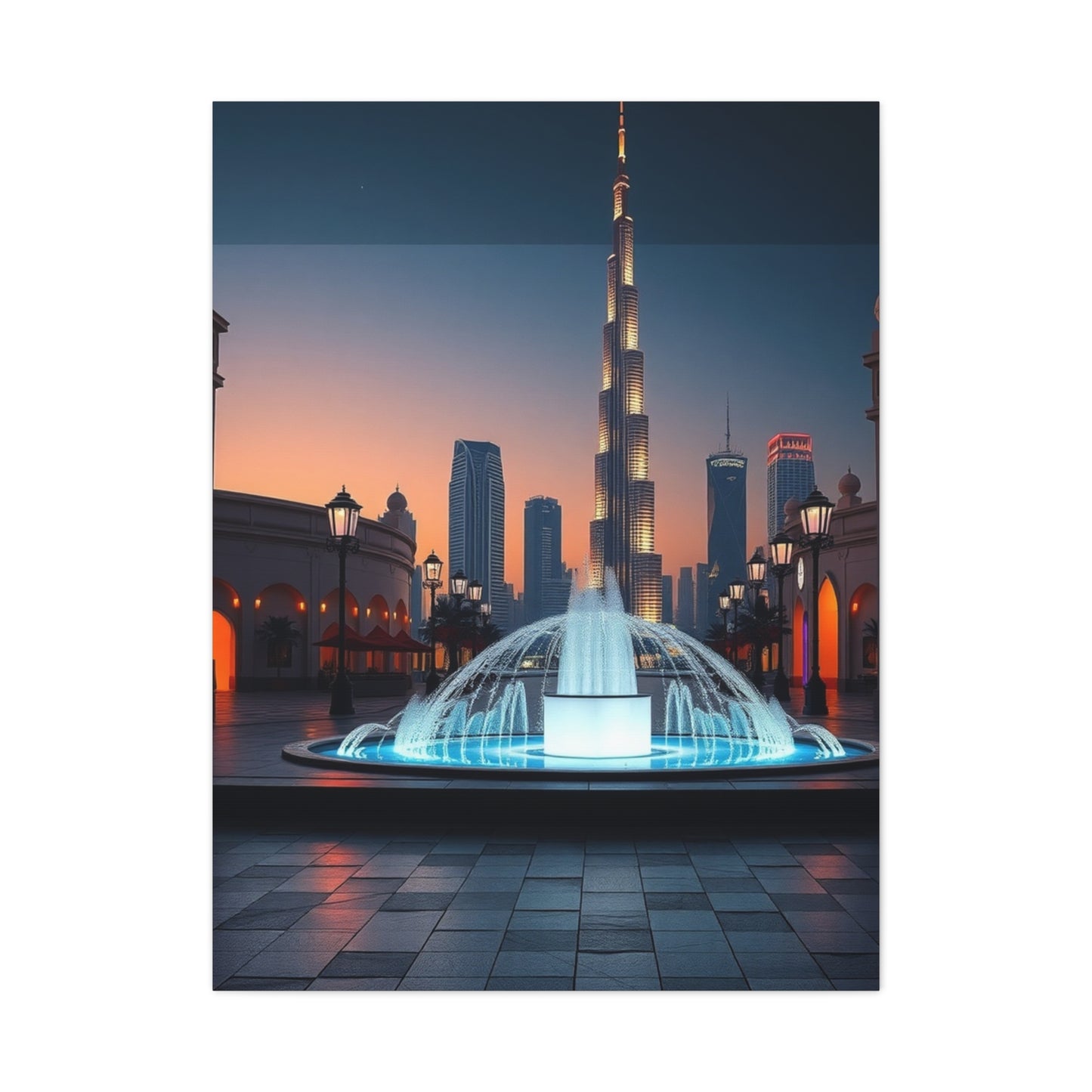 Vision Dubai Art Art Wall Art & Canvas Print