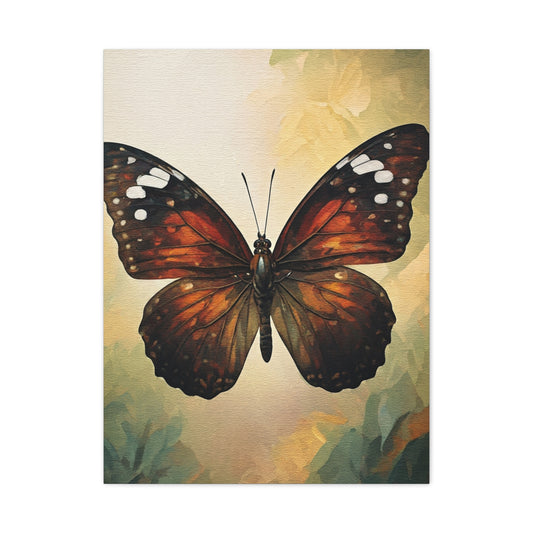 Vintage Nature Butterfly Illustration Wall Art & Canvas Prints