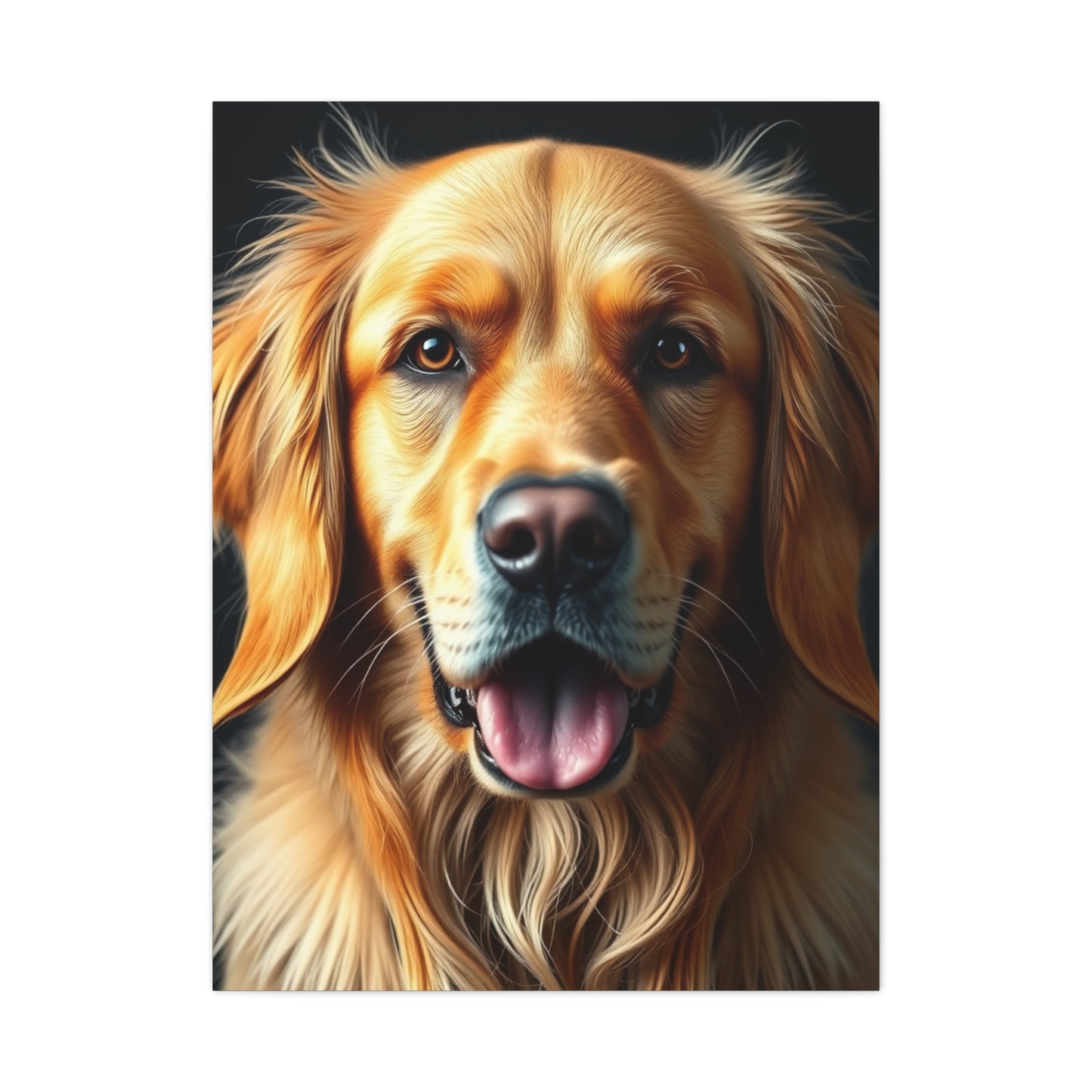 Golden Retriever Art Refined Canvas Wall Art & Canvas Print