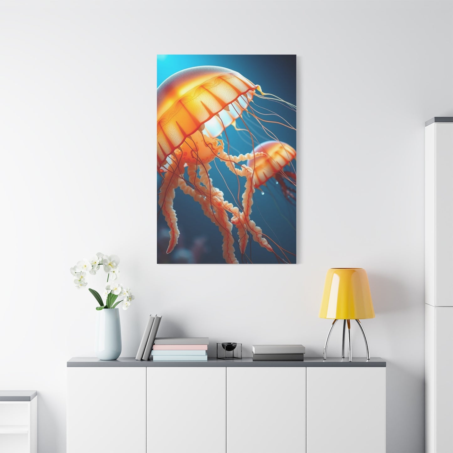 Masterpiece Jellyfish Art Vision Wall Art & Canvas Print