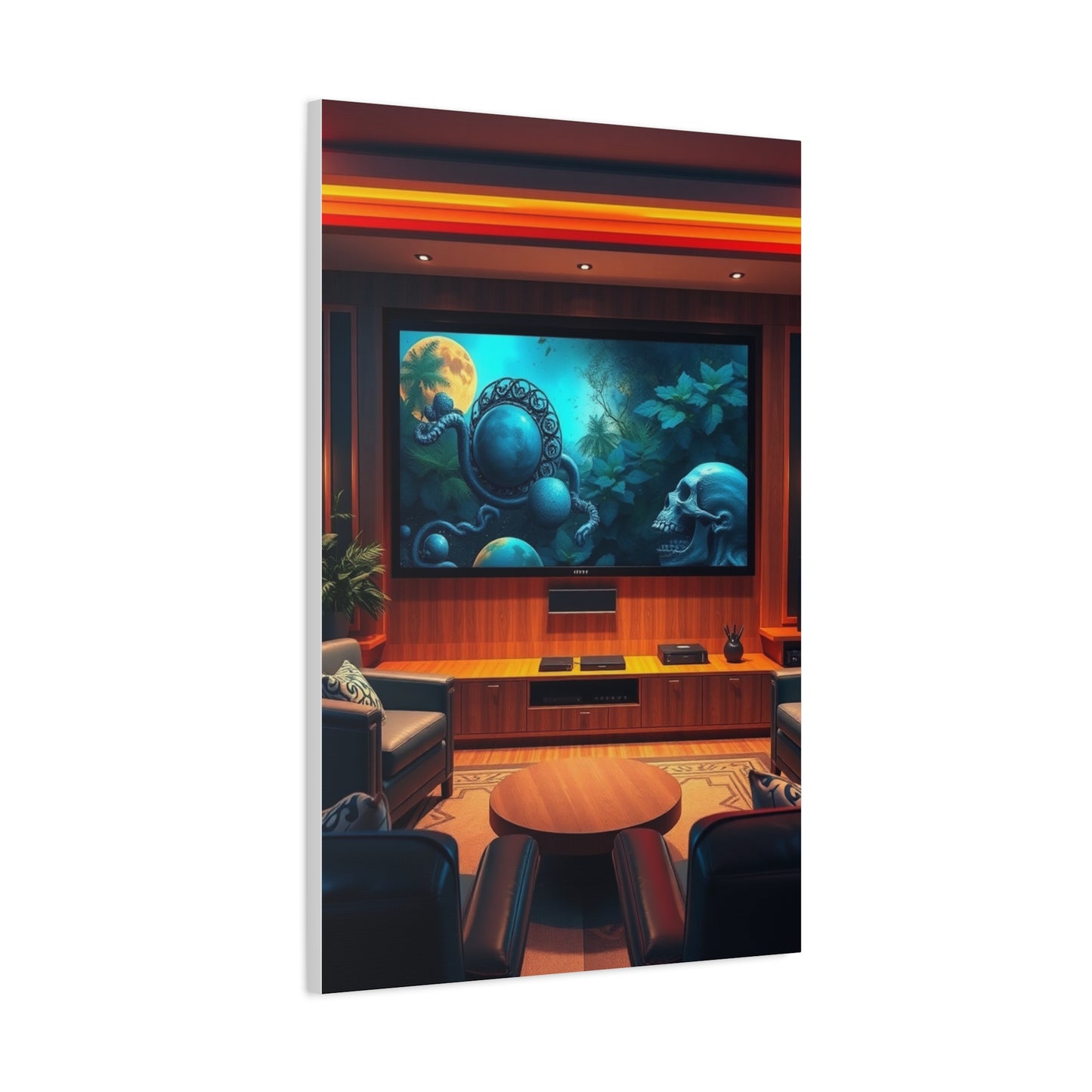 Masterpiece Home Theater Art Vision Wall Art & Canvas Print