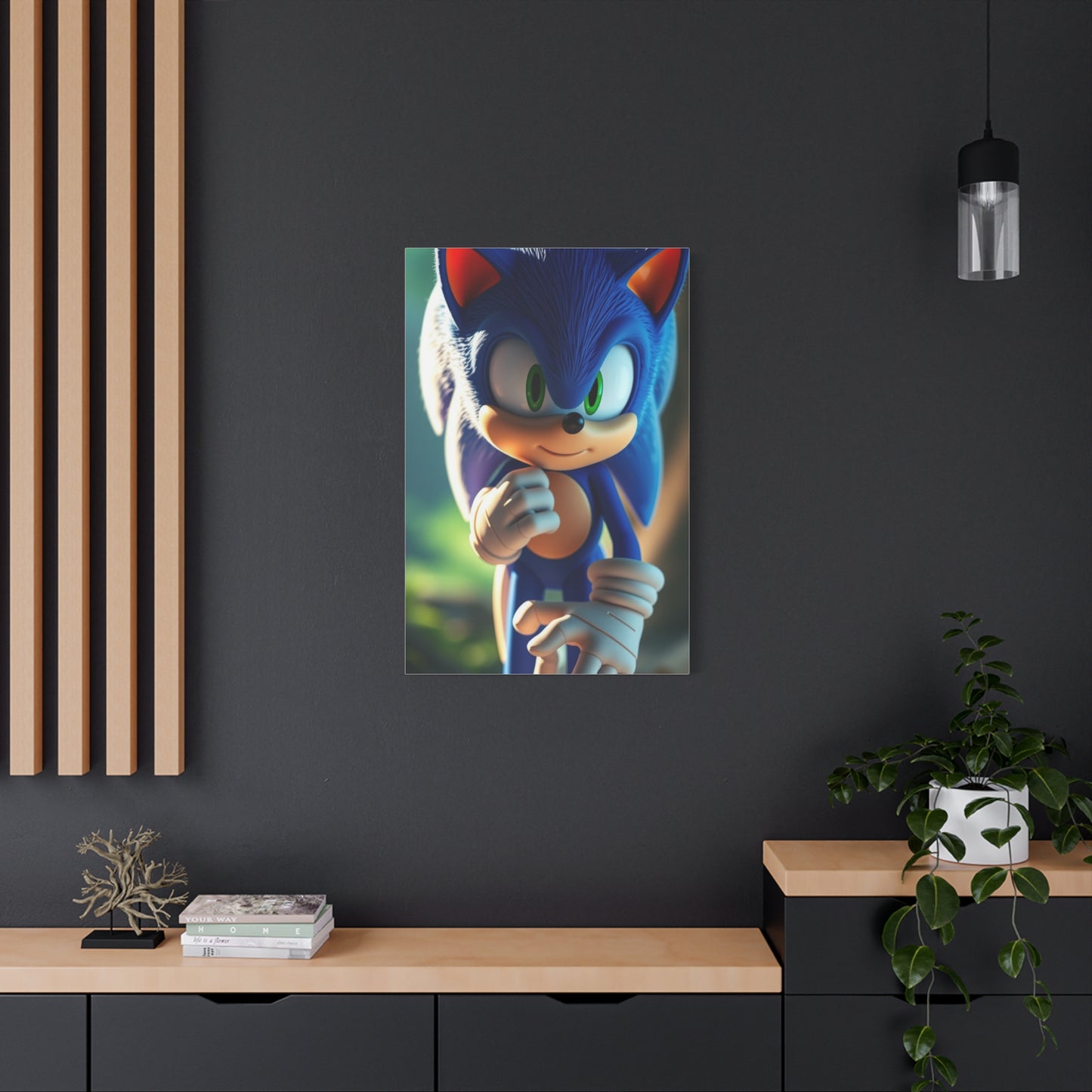 Supreme Sonic the Hedgehog Art Collection Wall Art & Canvas Print