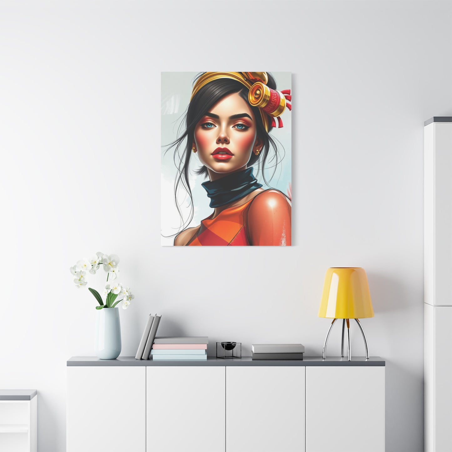 Fashion Illustration & Drawings Art Luxury Canvas Wall Art & Canvas Print