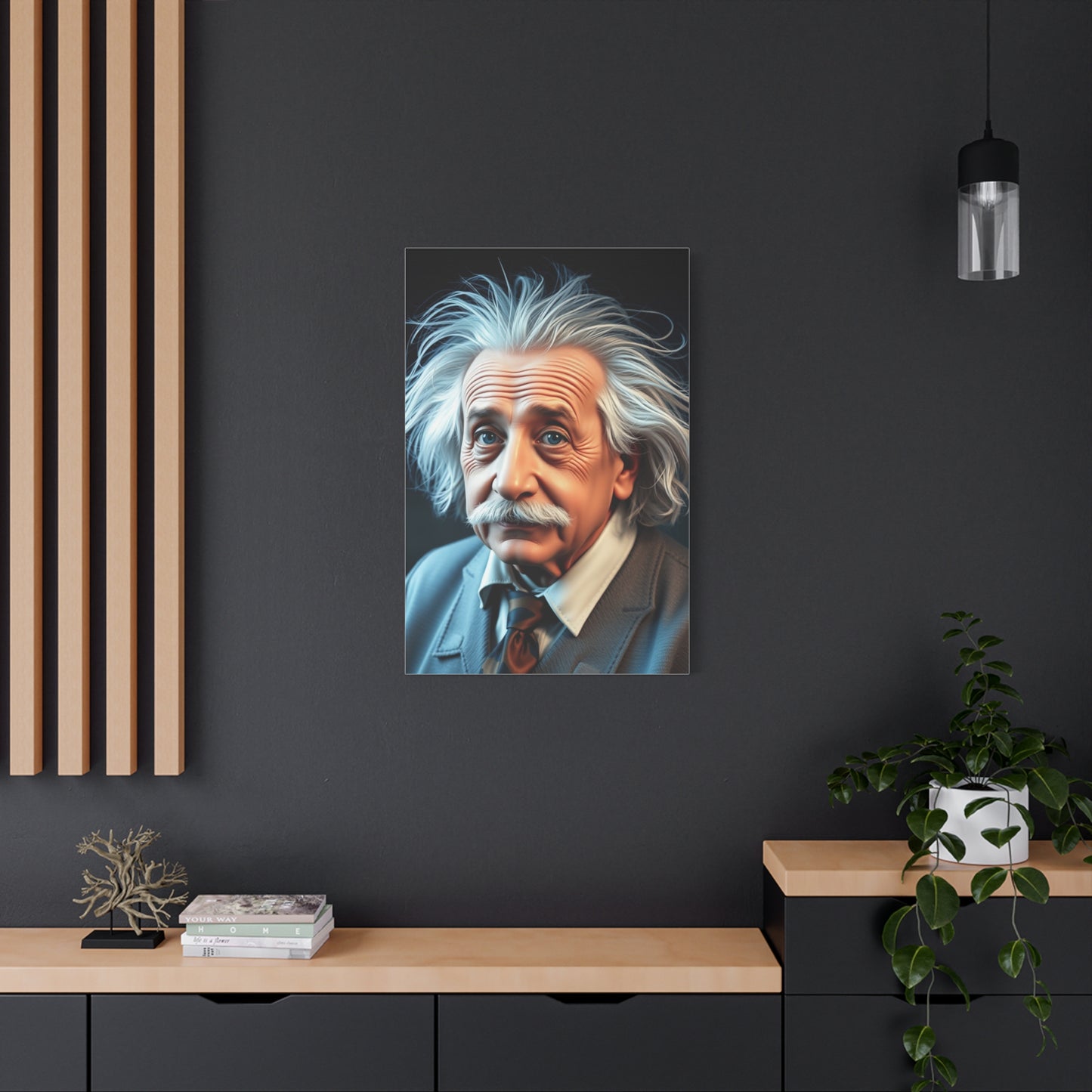 Elite Albert Einstein Art Vision Wall Art & Canvas Print