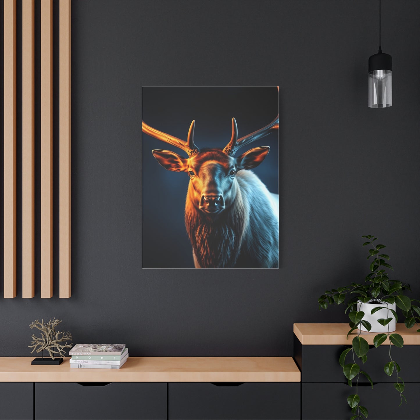 Vision Elk Art Art Wall Art & Canvas Print