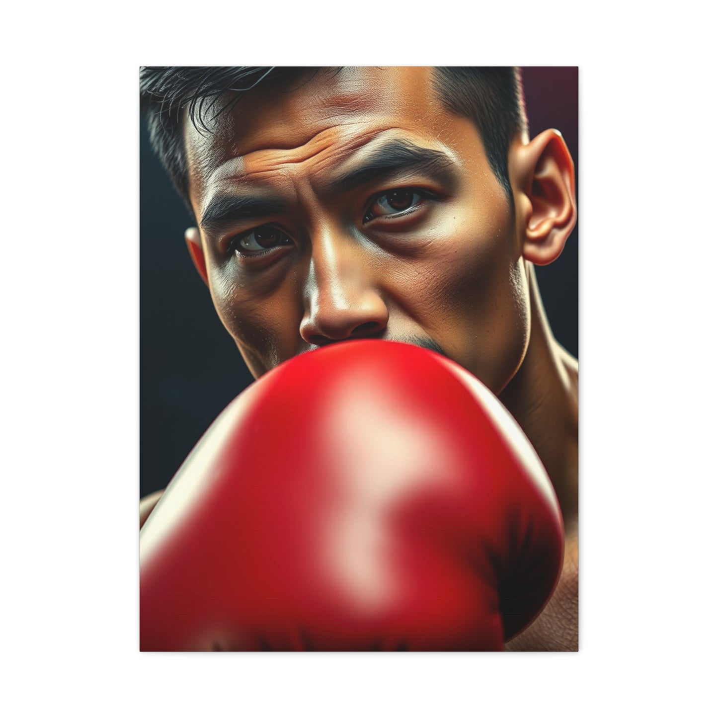 Vision Boxing Art Art Wall Art & Canvas Print