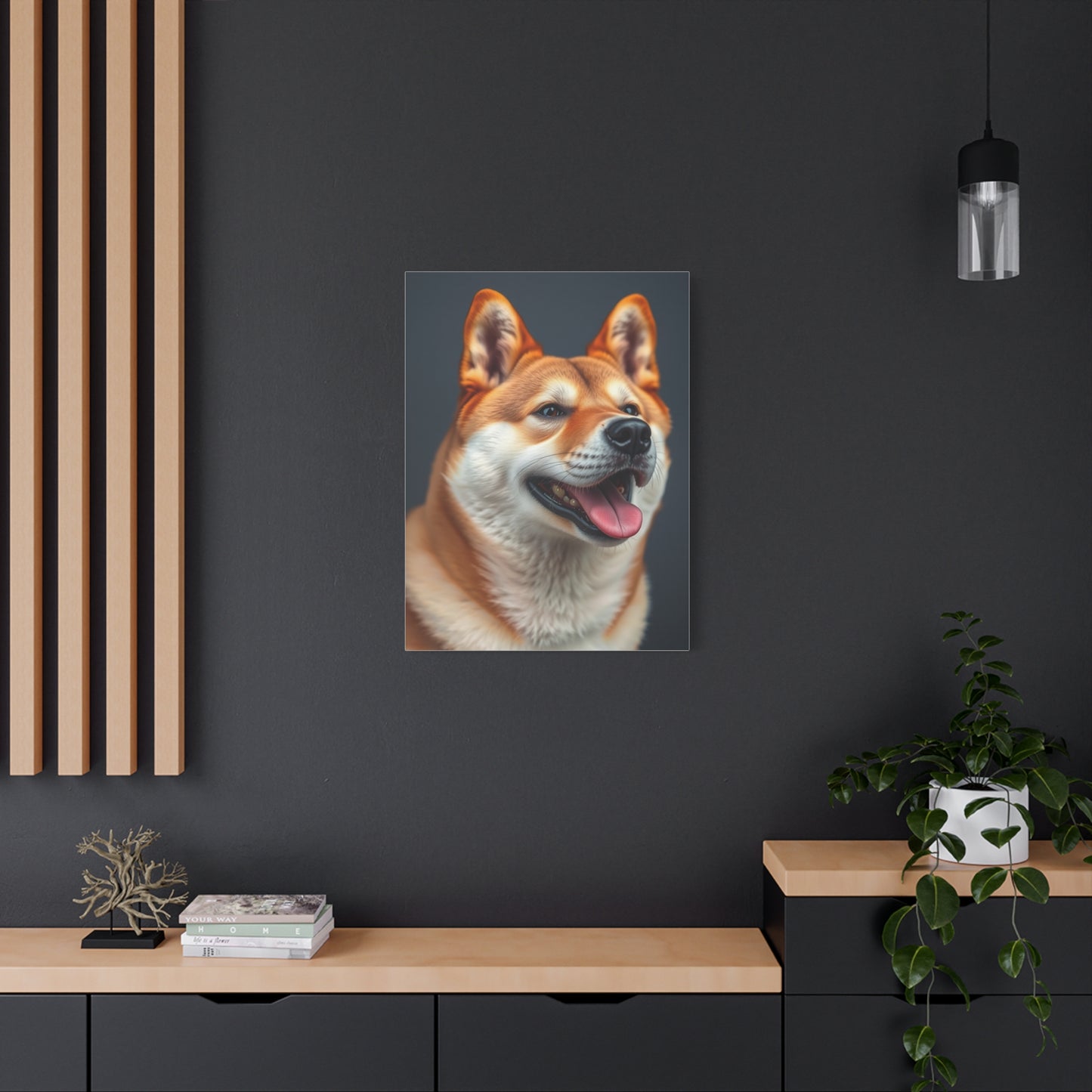 Supreme Shiba Inu Dog Art Collection Wall Art & Canvas Print
