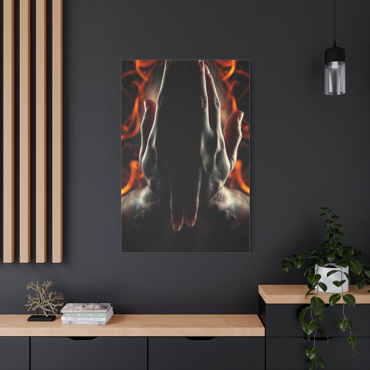 Masterpiece Hands Art Vision Wall Art & Canvas Print