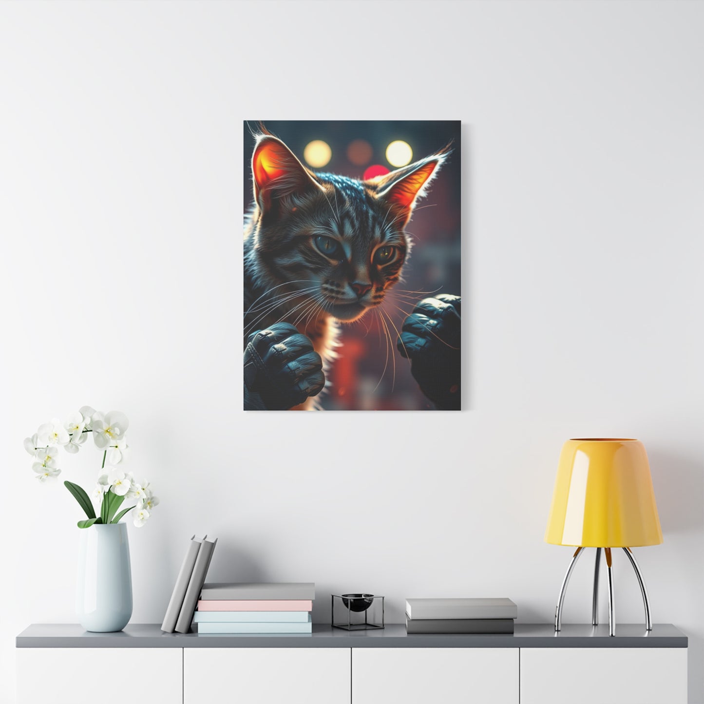 Supreme Catfight Art Collection Wall Art & Canvas Print