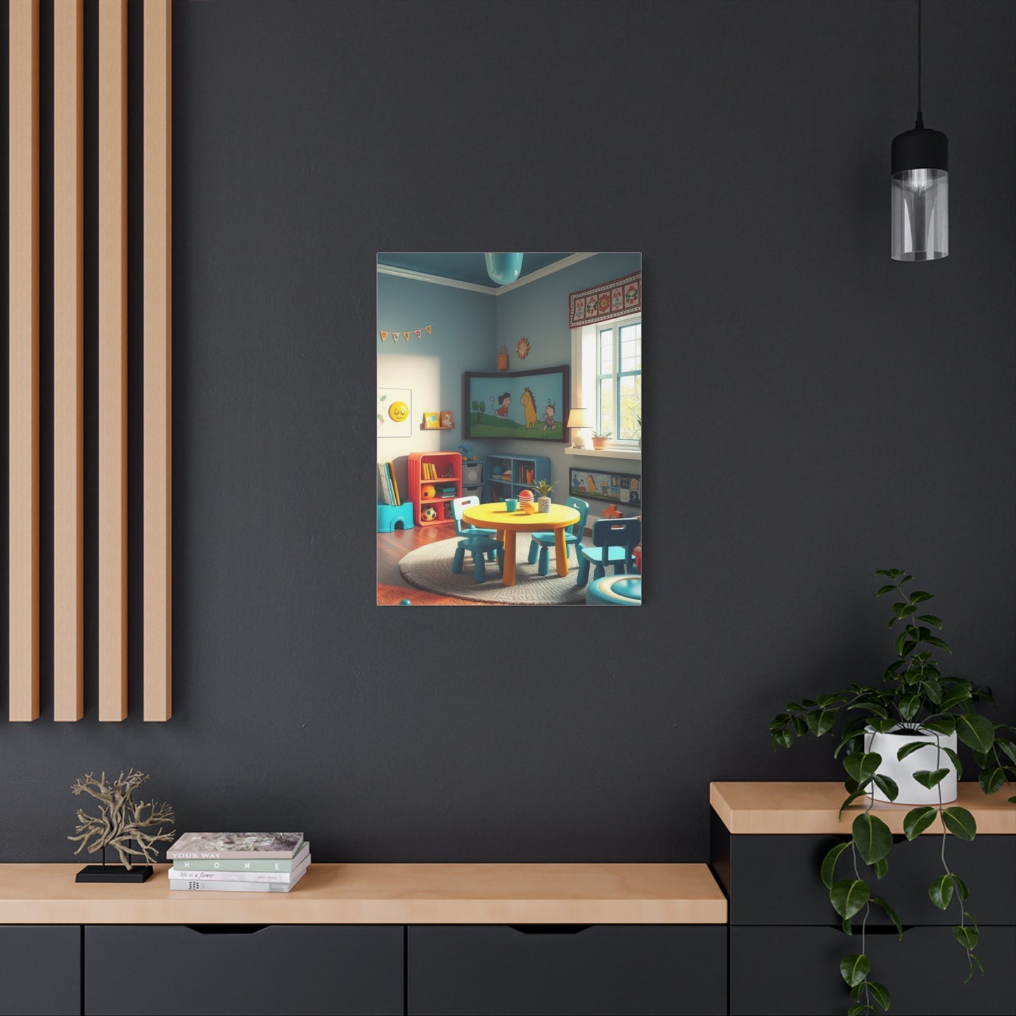 Masterpiece Kids Playroom Art Vision Wall Art & Canvas Print