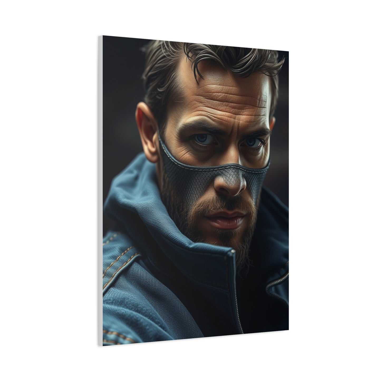 Denim and Leather Art Supreme Gallery Wall Art & Canvas Print