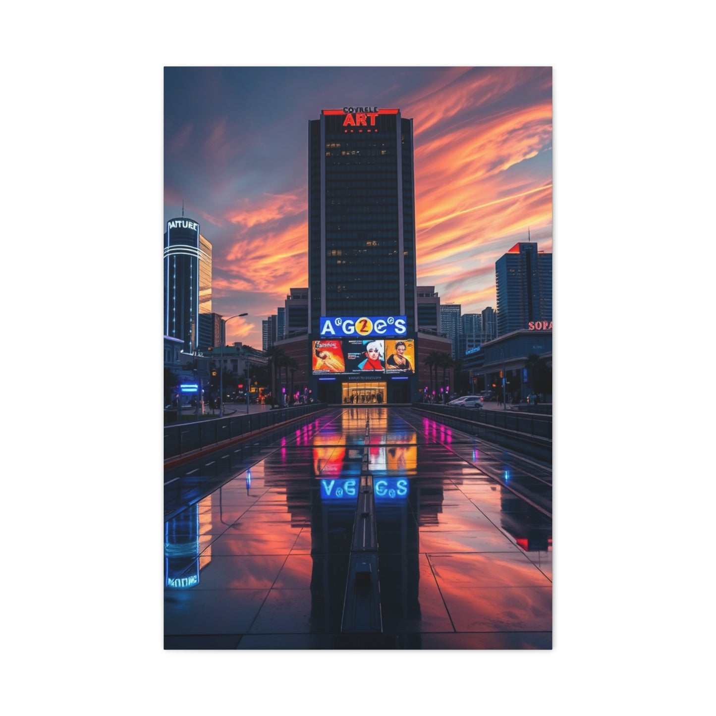 Los Angeles Art Supreme Gallery Wall Art & Canvas Print