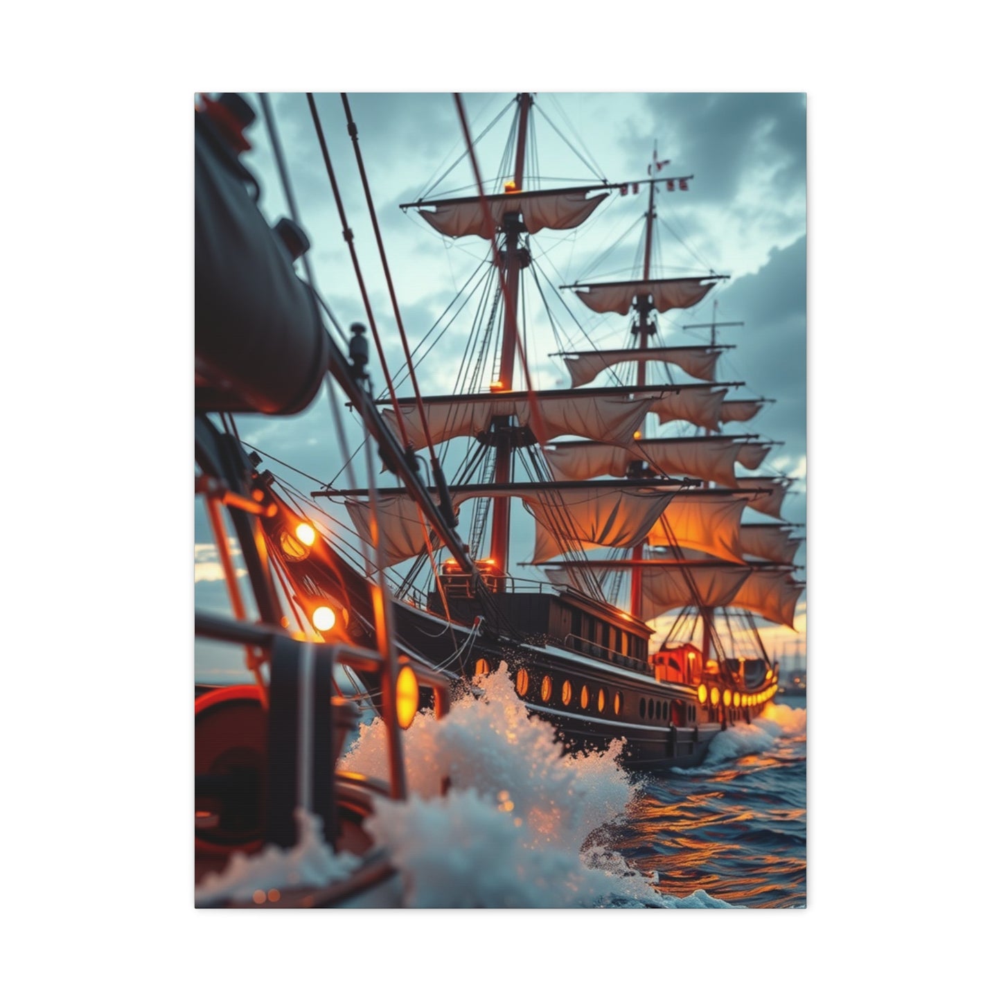 Ship Art Supreme Gallery Wall Art & Canvas Print