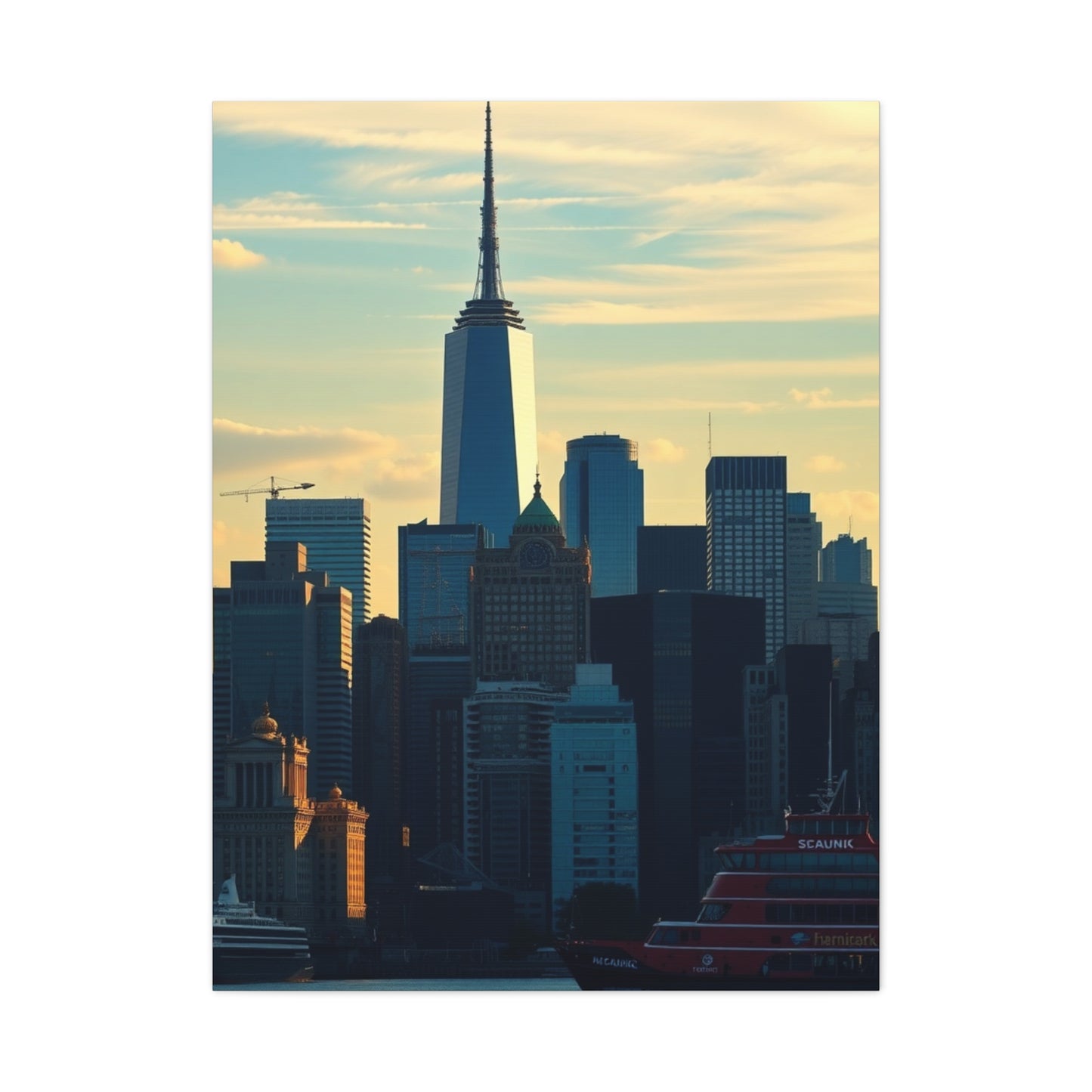 Collection NYC Skyline Art Art Wall Art & Canvas Print
