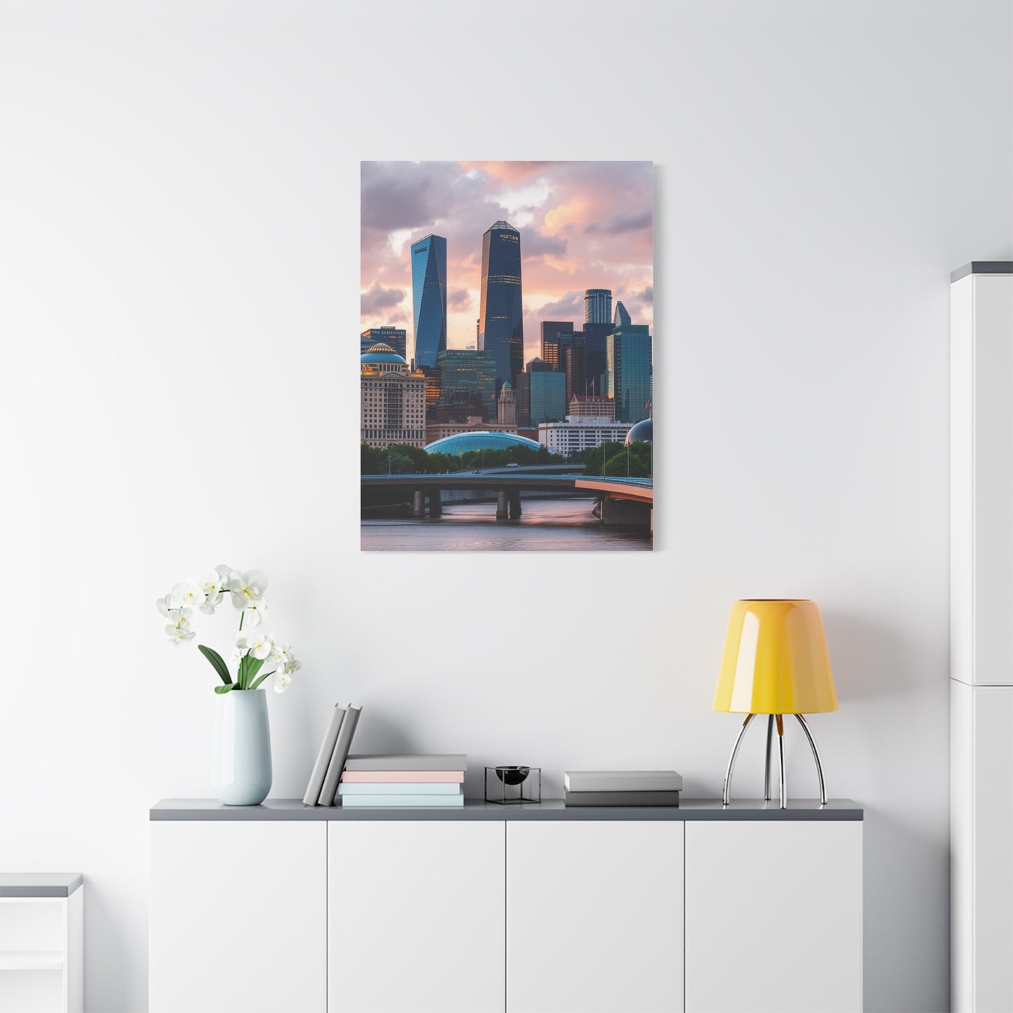Elite Houston Skylines Art Vision Wall Art & Canvas Print