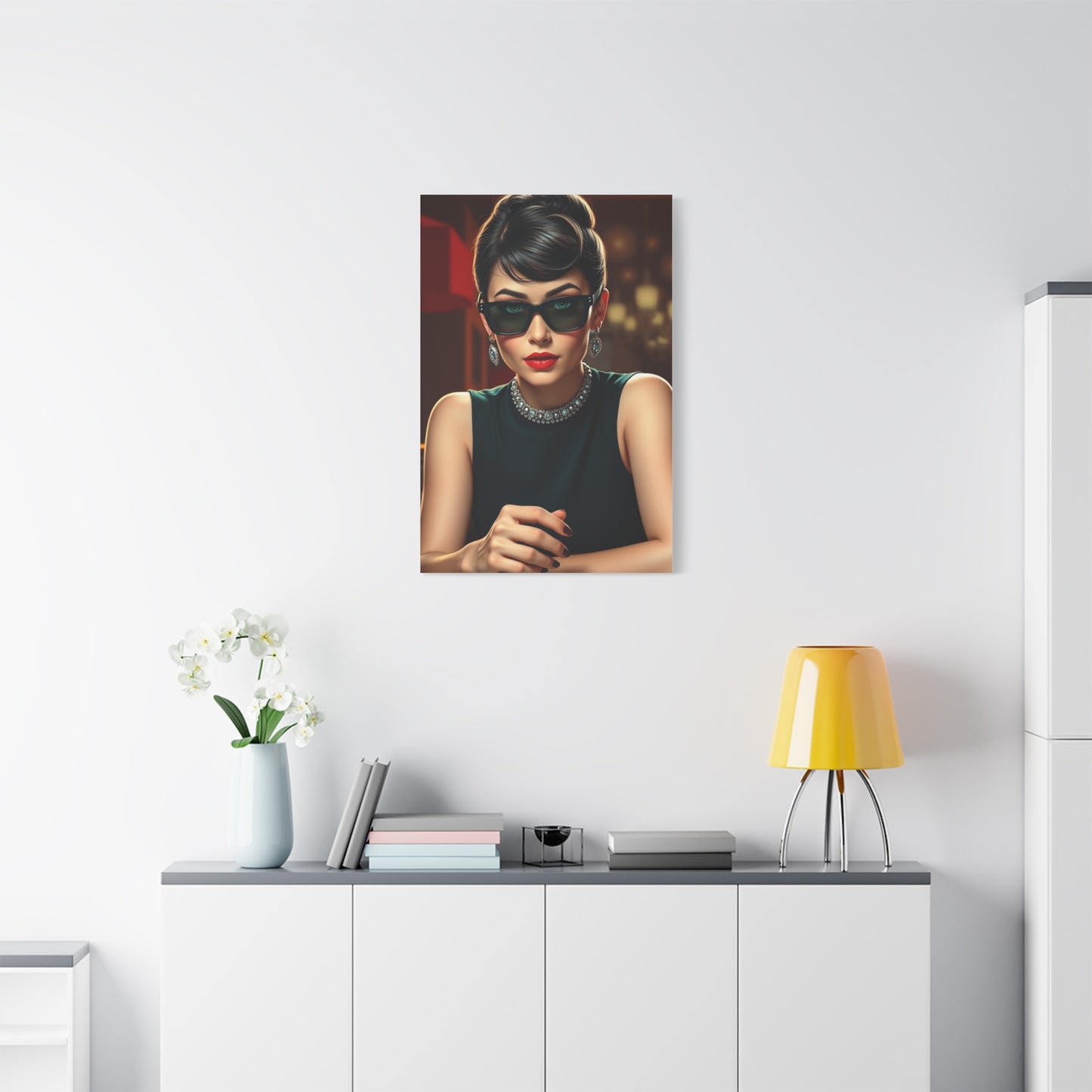 Supreme Breakfast At Tiffany’s Characters Art Collection Wall Art & Canvas Print