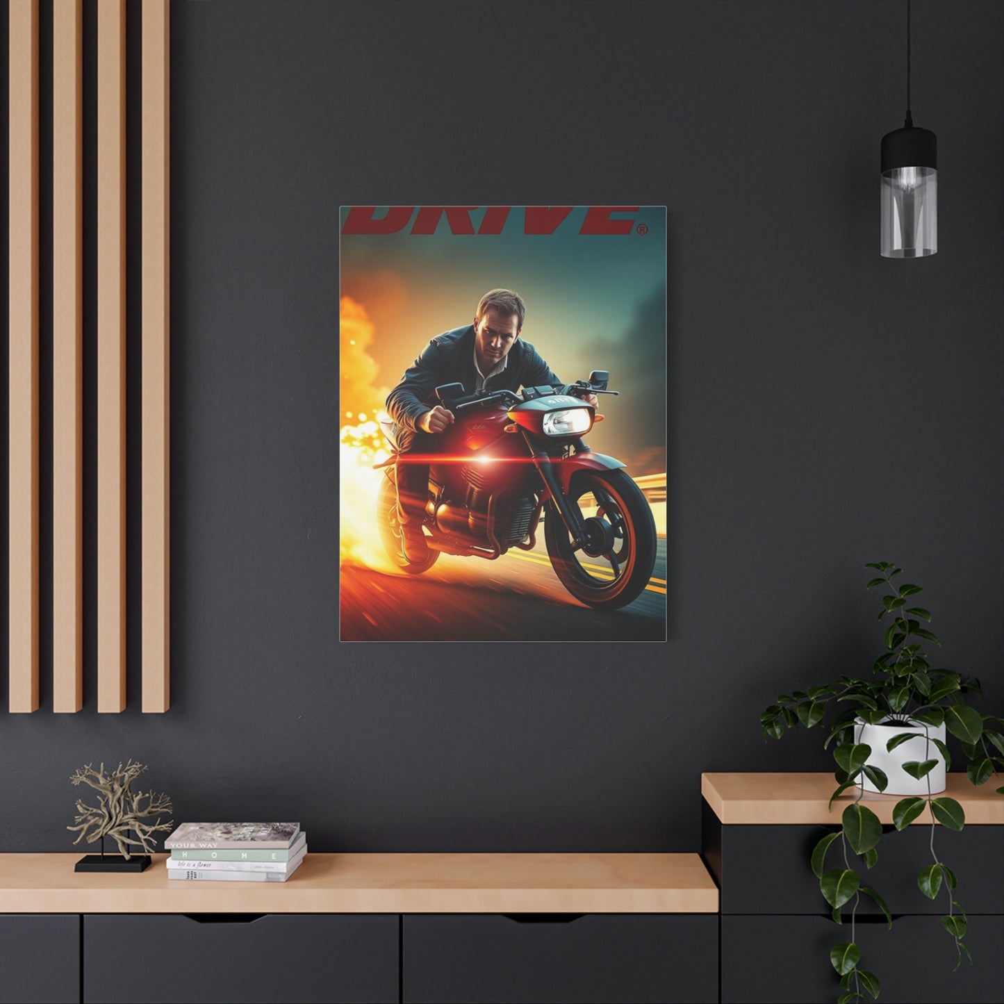 Drive (Film) Art Refined Canvas Wall Art & Canvas Print