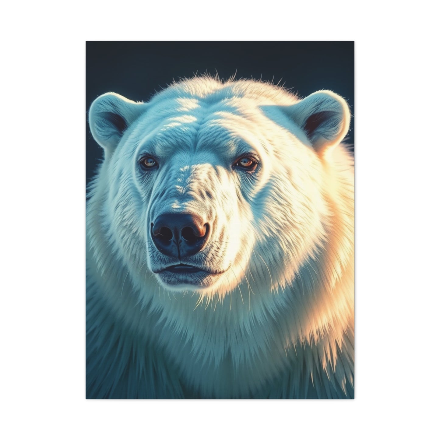 Polar Bear Art Refined Canvas Wall Art & Canvas Print