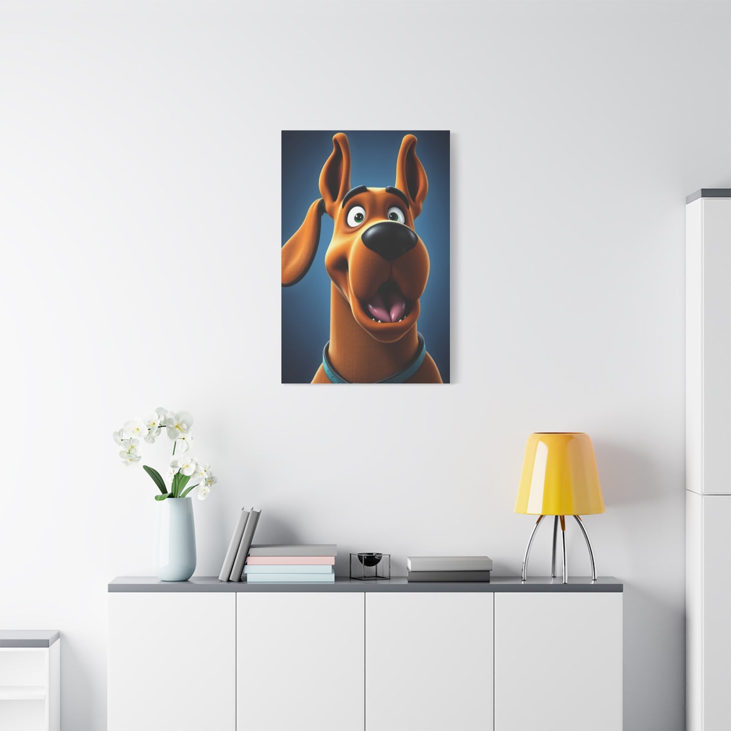 Supreme Scooby-Doo (TV Series) Characters Art Collection Wall Art & Canvas Print
