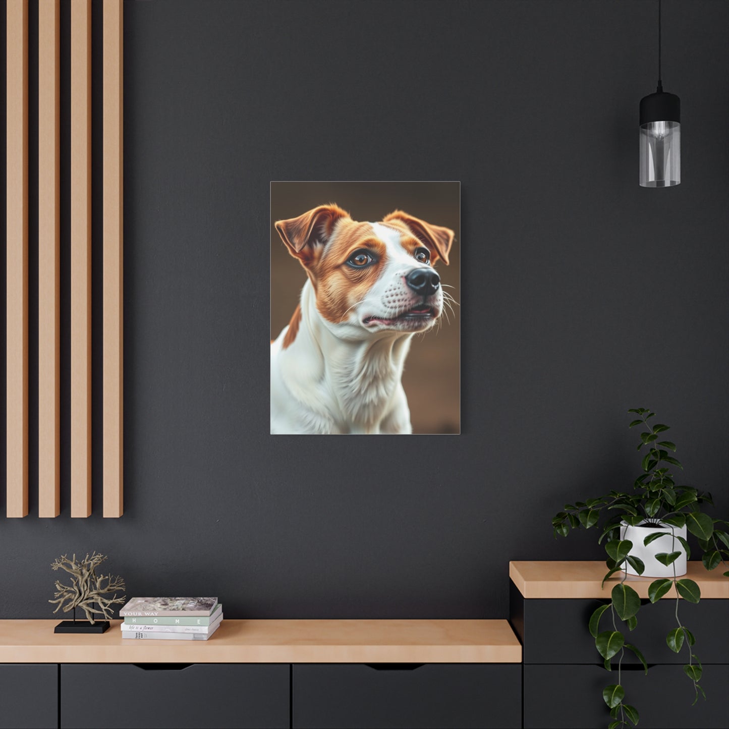 Masterpiece Jack Russell Terrier Art Vision Wall Art & Canvas Print