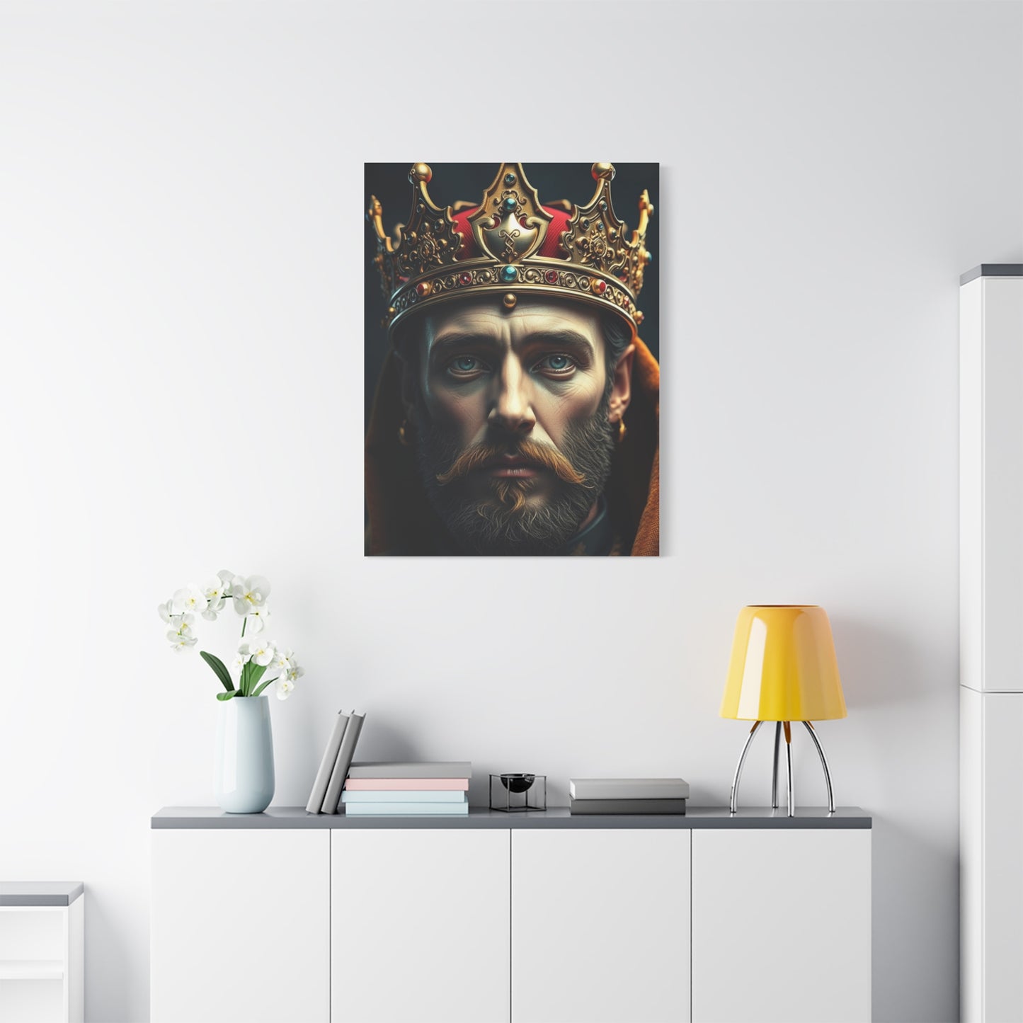 Crown Art Luxury Canvas Wall Art & Canvas Print