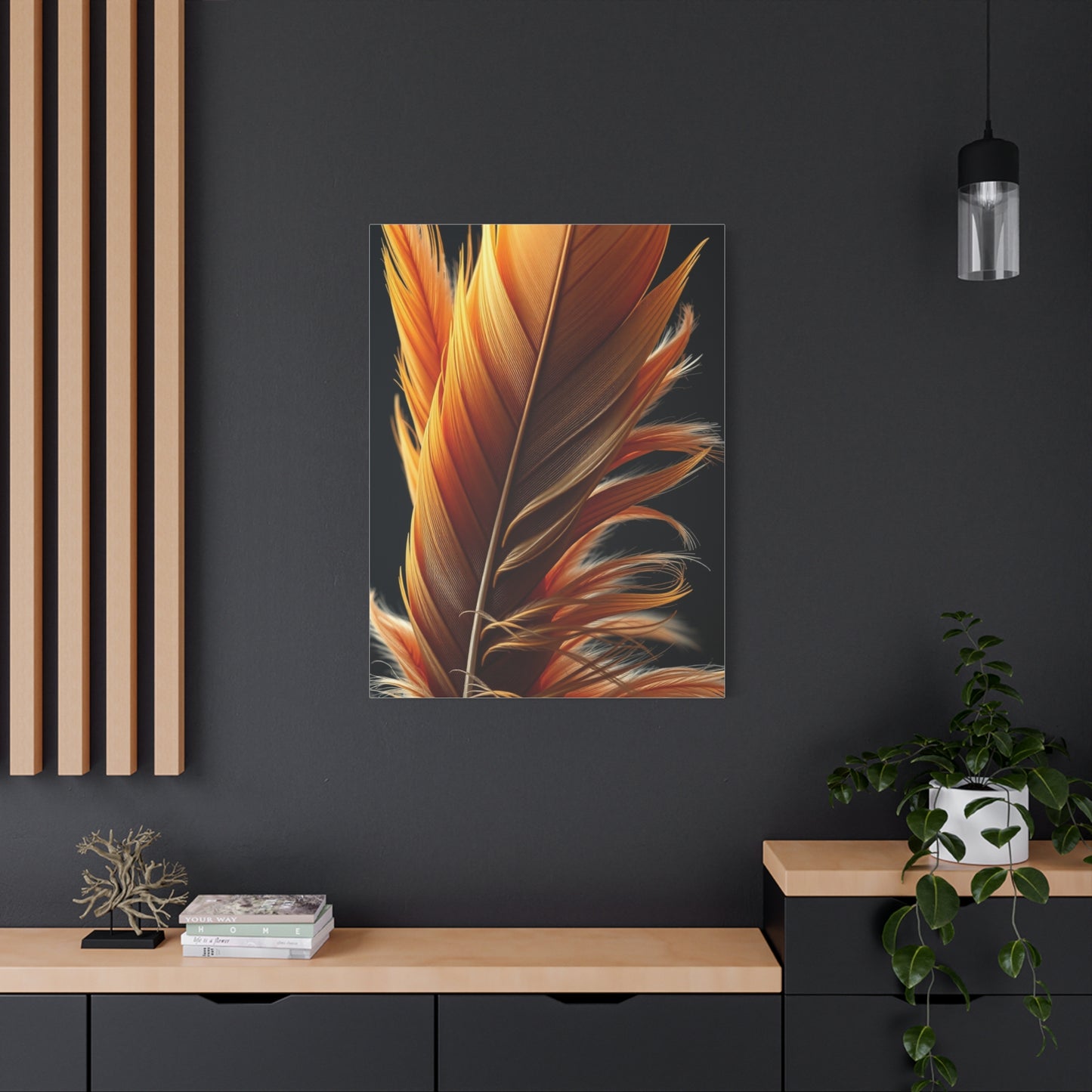 Masterpiece Feather Art Vision Wall Art & Canvas Print