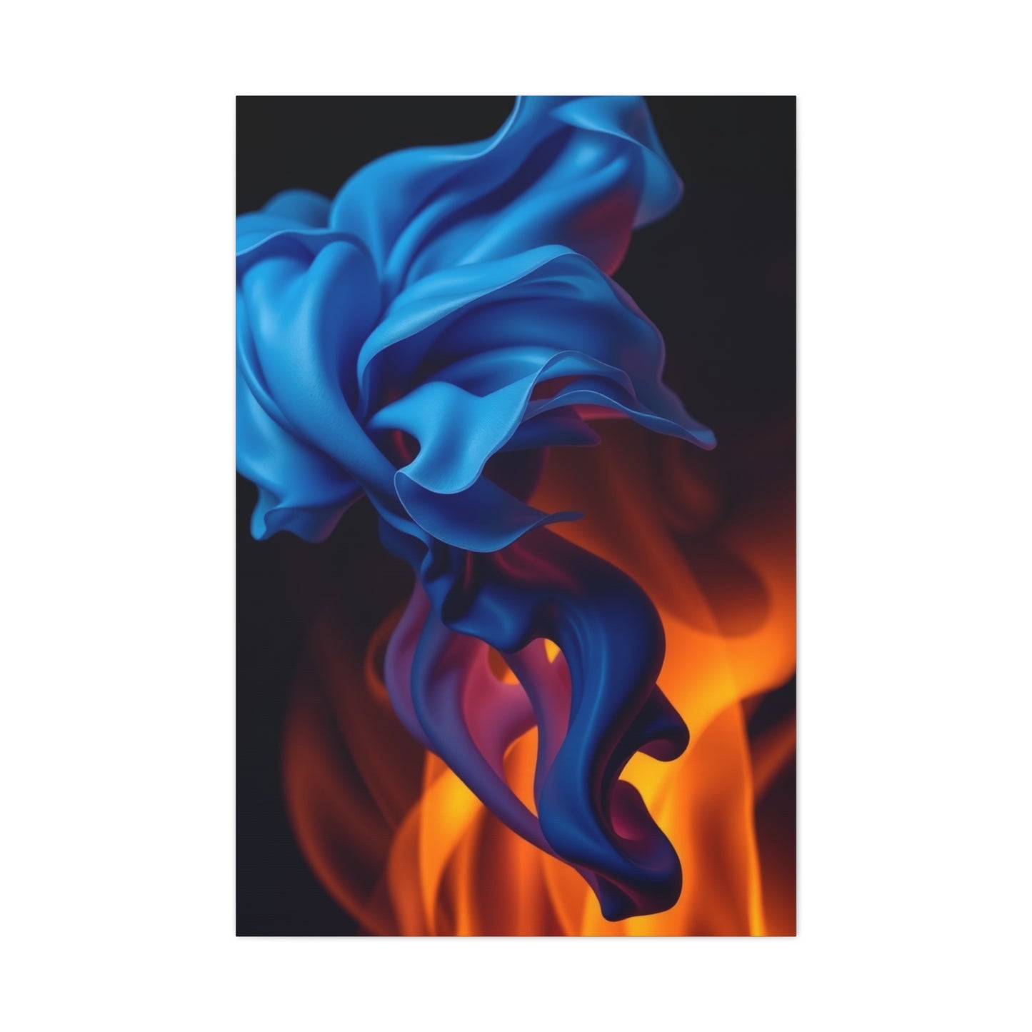 Masterpiece Navy Blue Art Vision Wall Art & Canvas Print