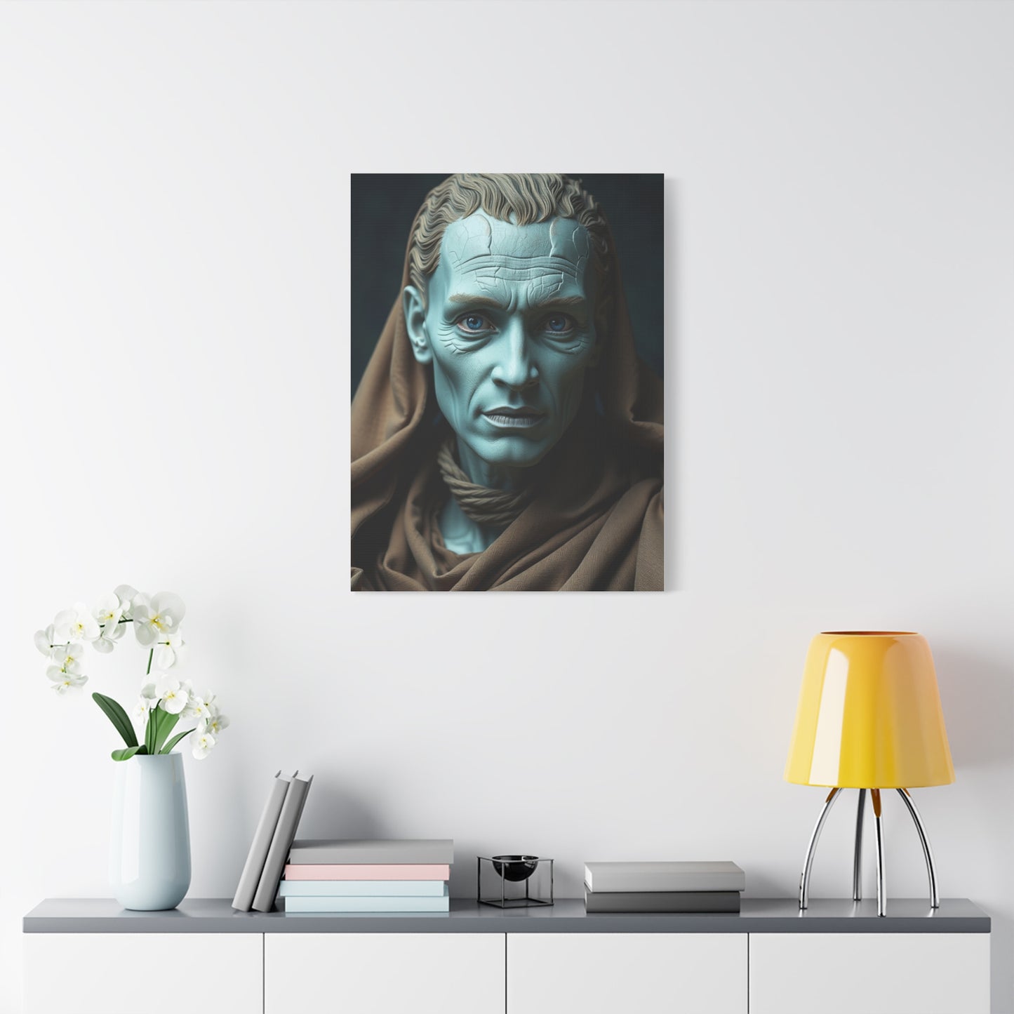 Supreme Blue & Gray Art Collection Wall Art & Canvas Print